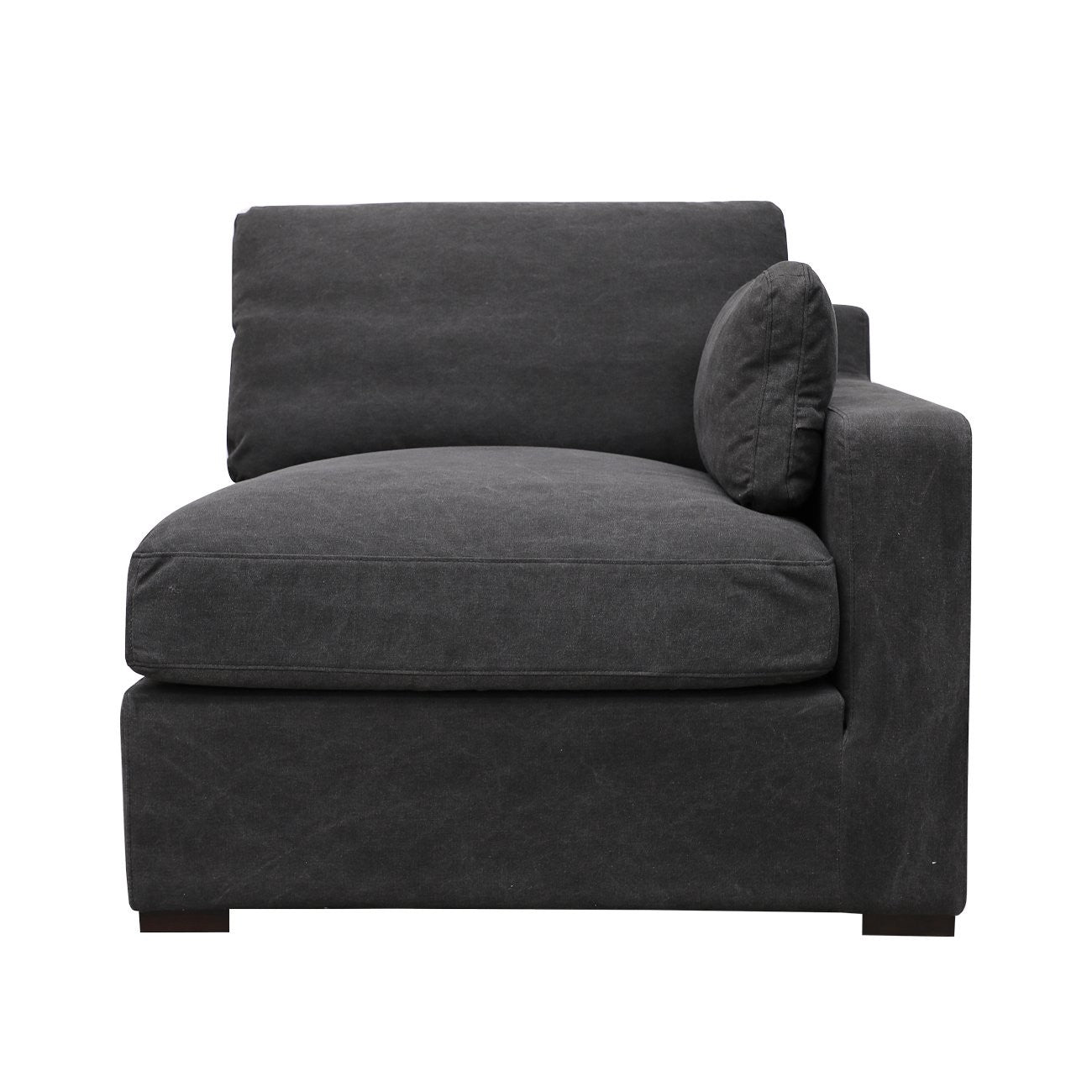 LISBON 5 PIECE MODULAR SOFA | RELAXED BLACK
