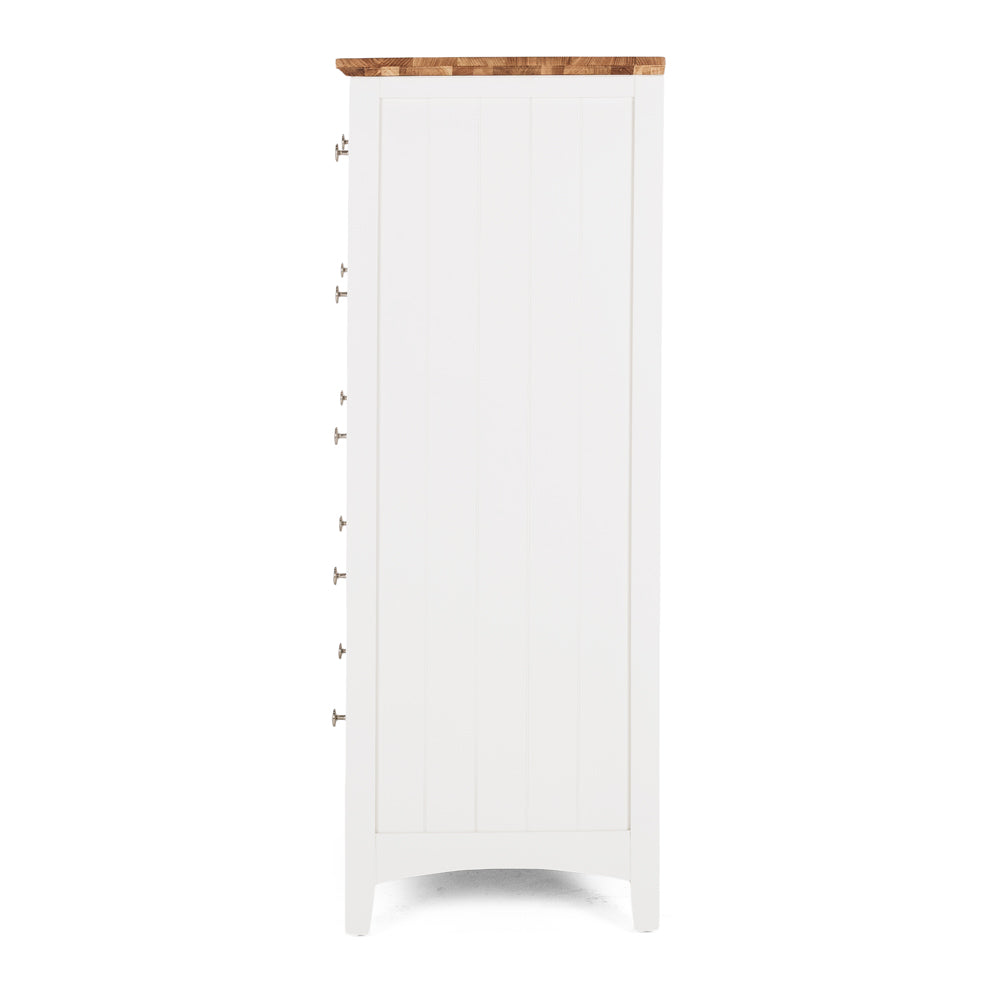 JESSICA OAK TOP 6 DRAWER CHEST