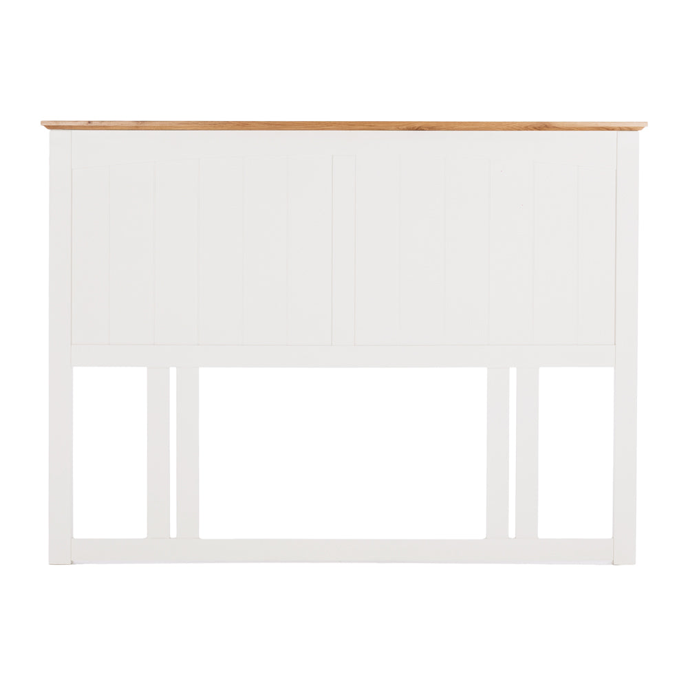 JESSICA OAK TOP QUEEN HEADBOARD