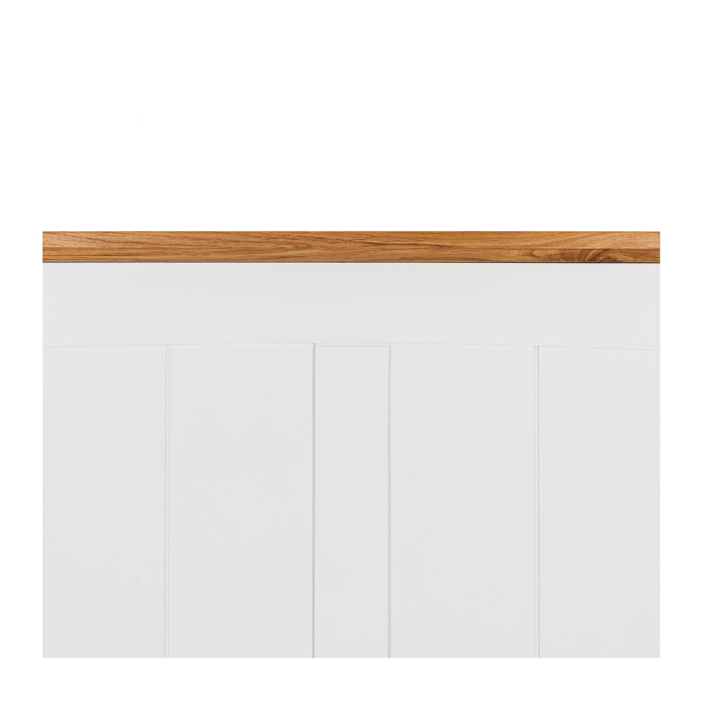 JESSICA OAK TOP QUEEN HEADBOARD