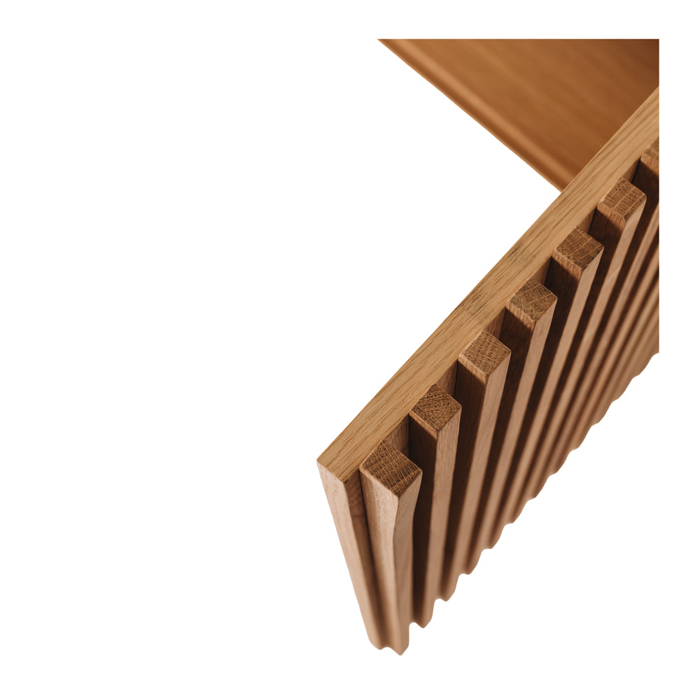 Linea Entertainment Unit | Natural Oak