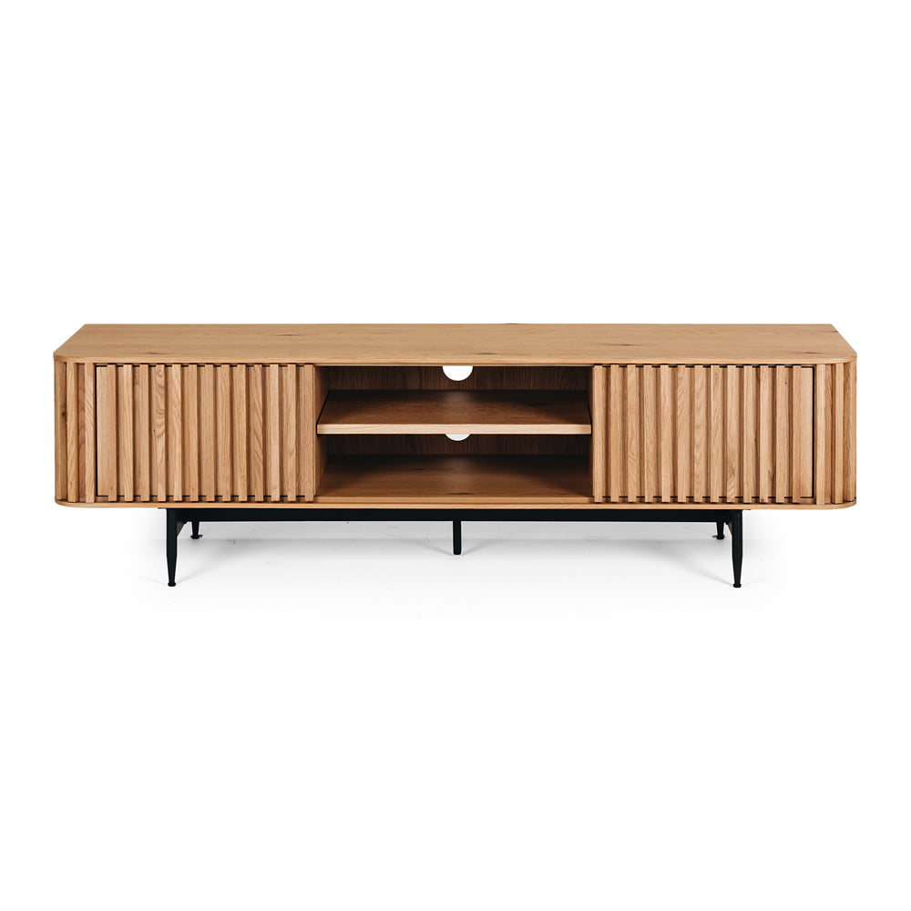 LINEA ENTERTAINMENT UNIT | NATURAL OAK