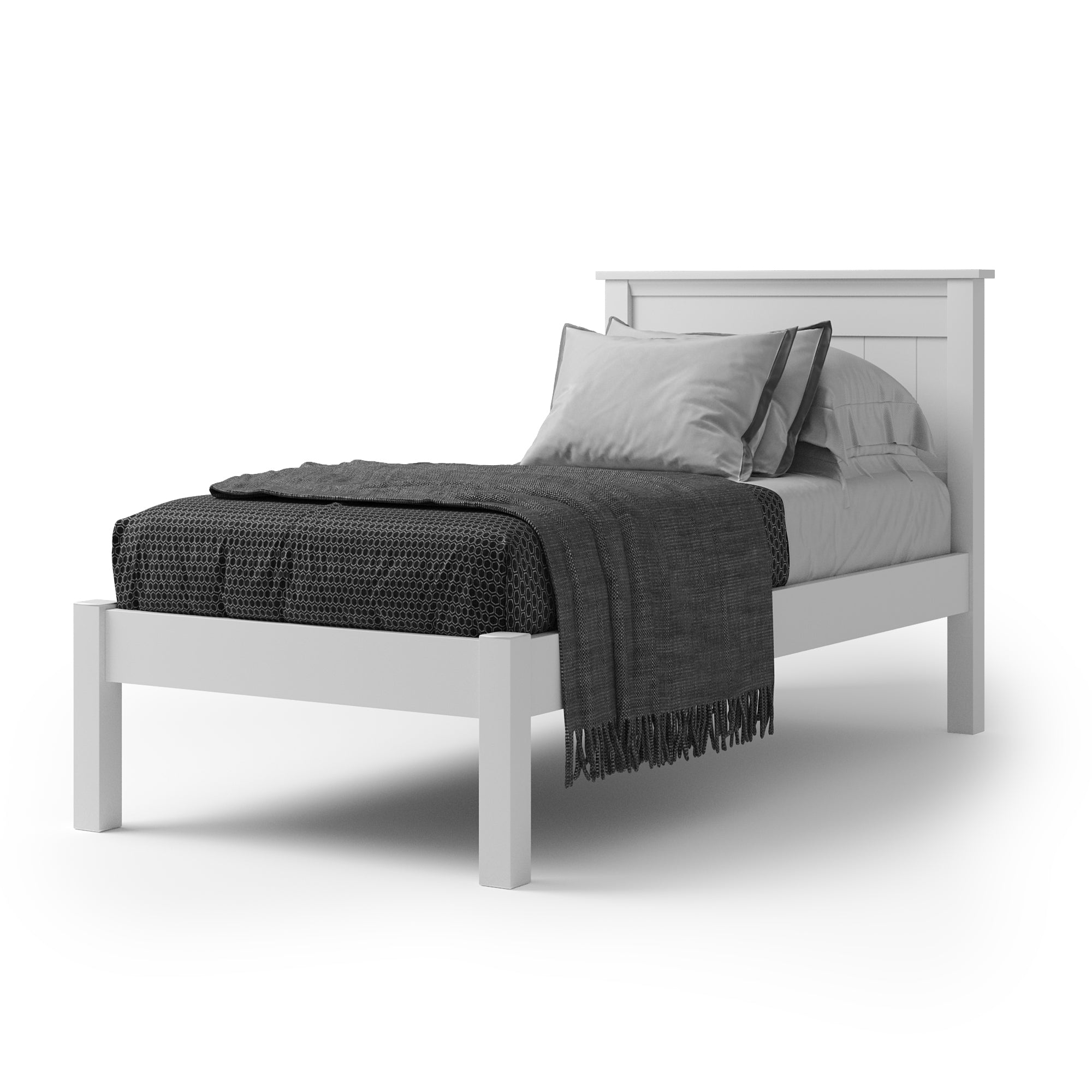 Adventure Slat Bed with Low Footend | NZ Made