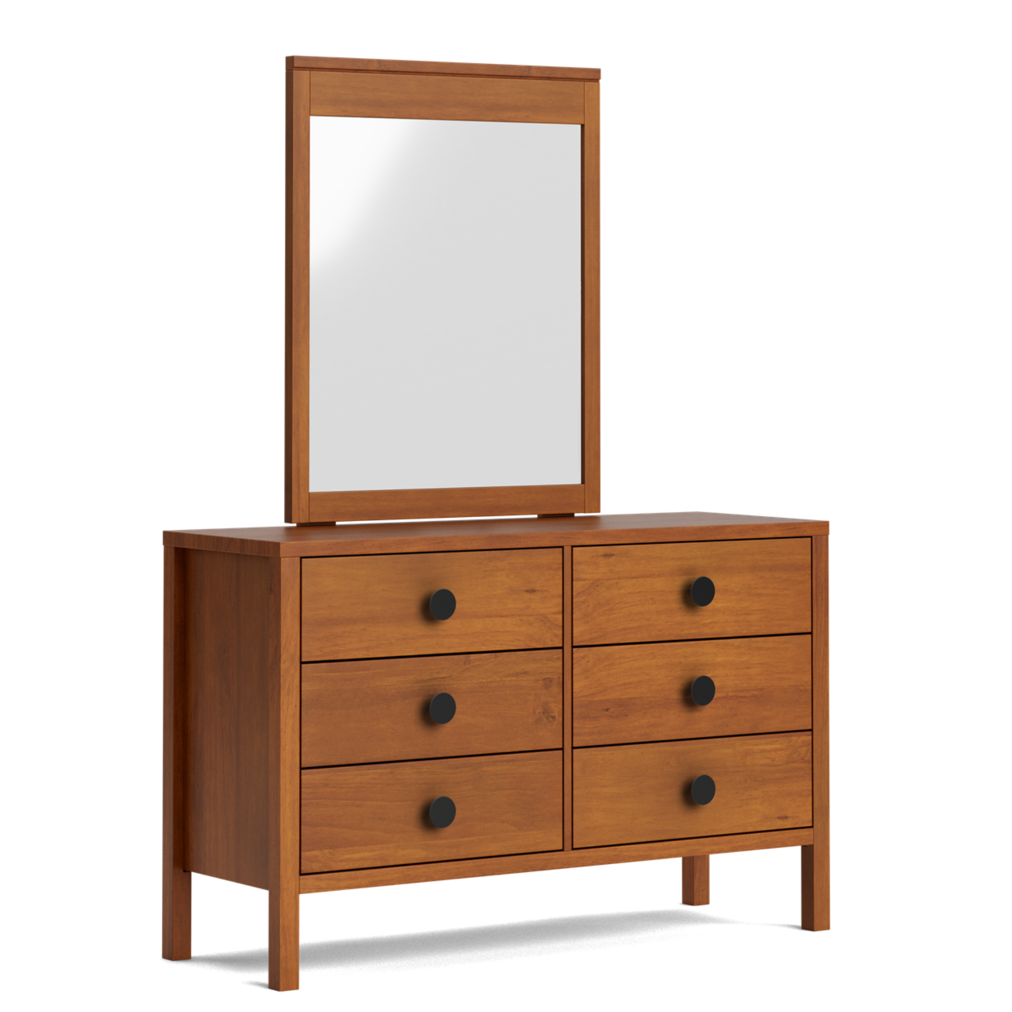 Andes Ash 6 Drawer Dresser | NZ Made