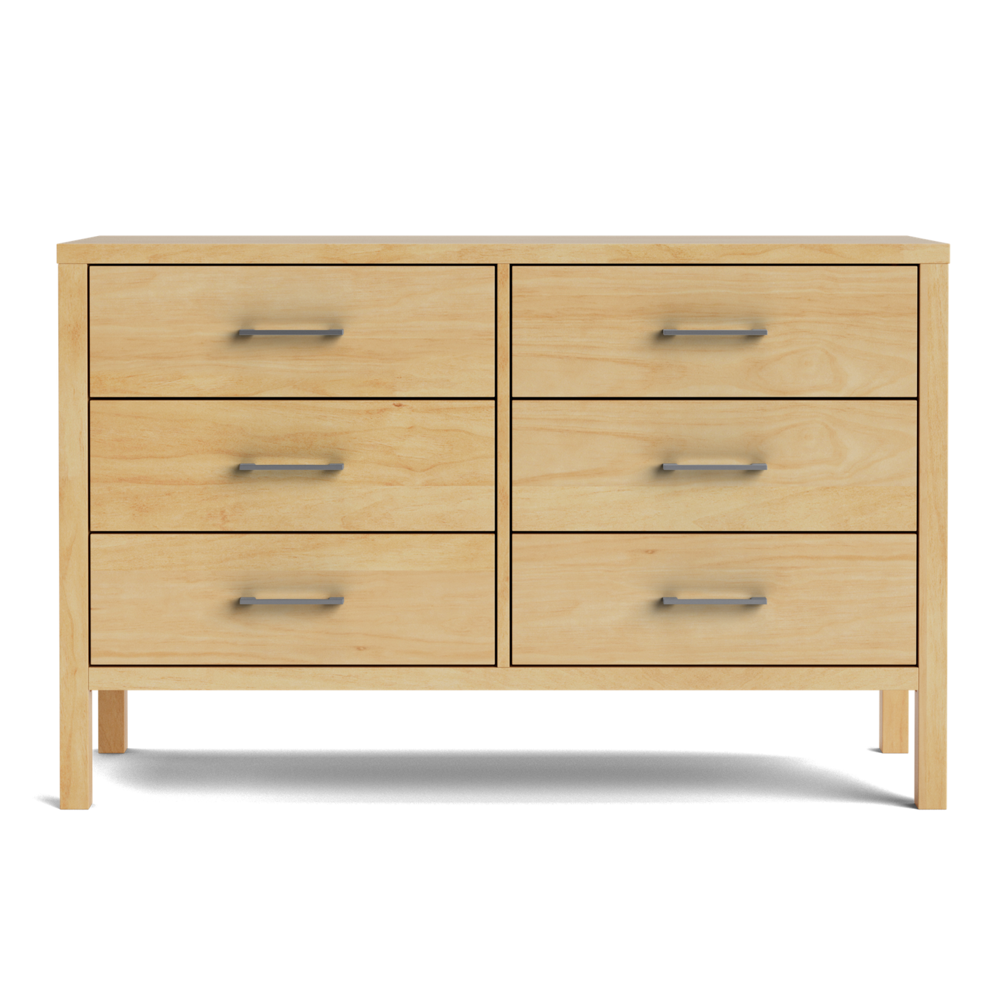 Andes Pine 6 Drawer Lowboy | NZ Made