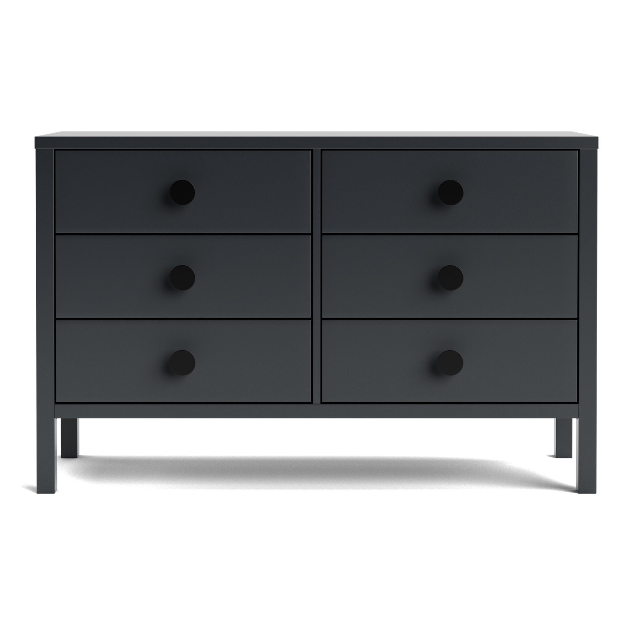 Andes Ash 6 Drawer Lowboy | NZ Made