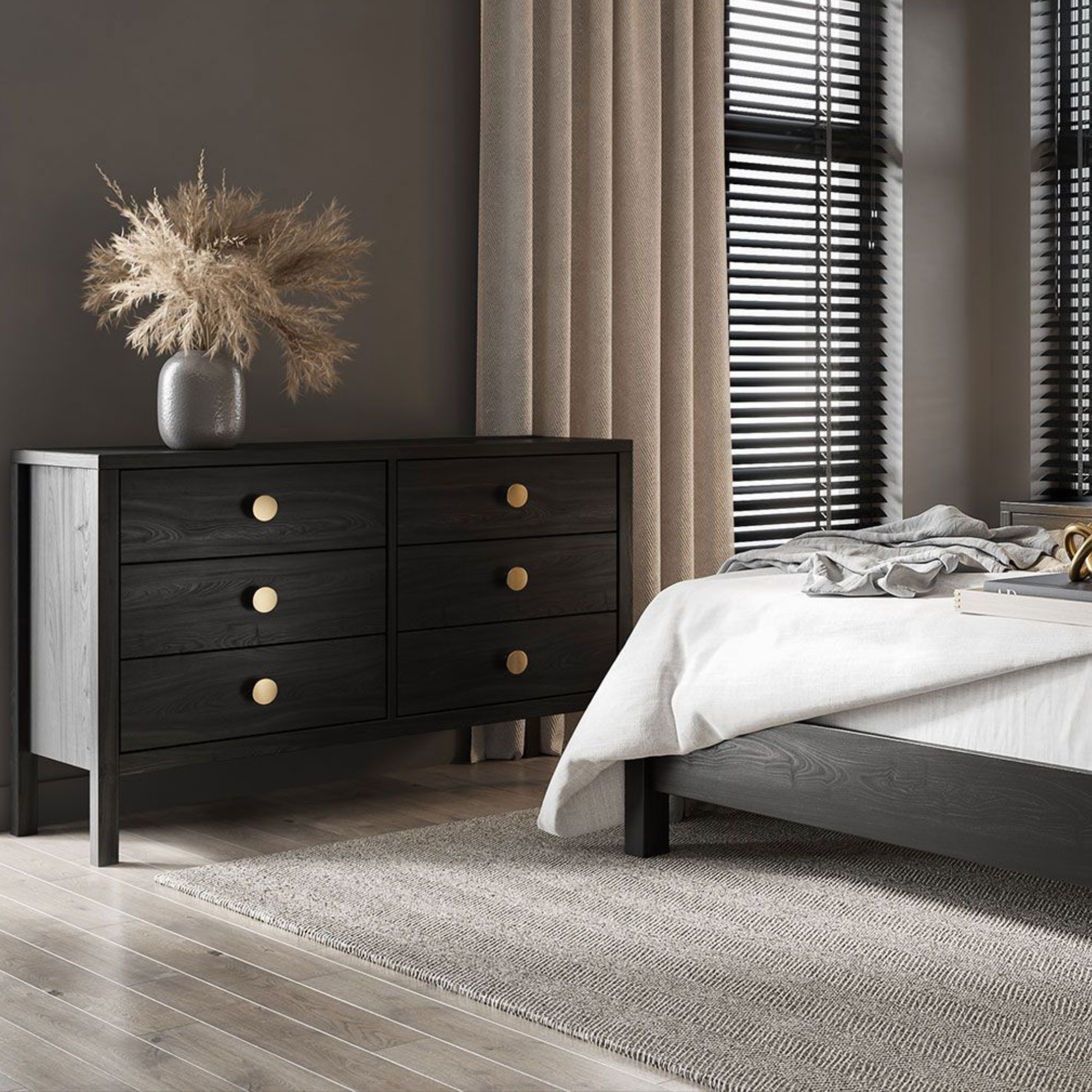 Andes Ash 6 Drawer Lowboy | NZ Made