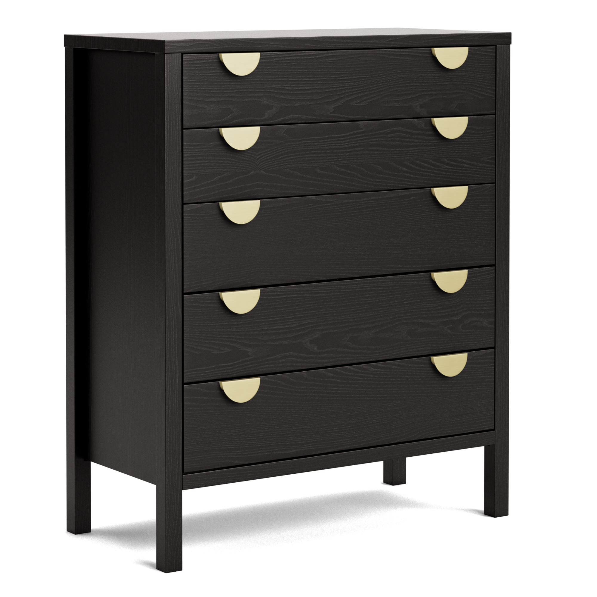 Andes Ash 5 Drawer Tallboy | NZ Made