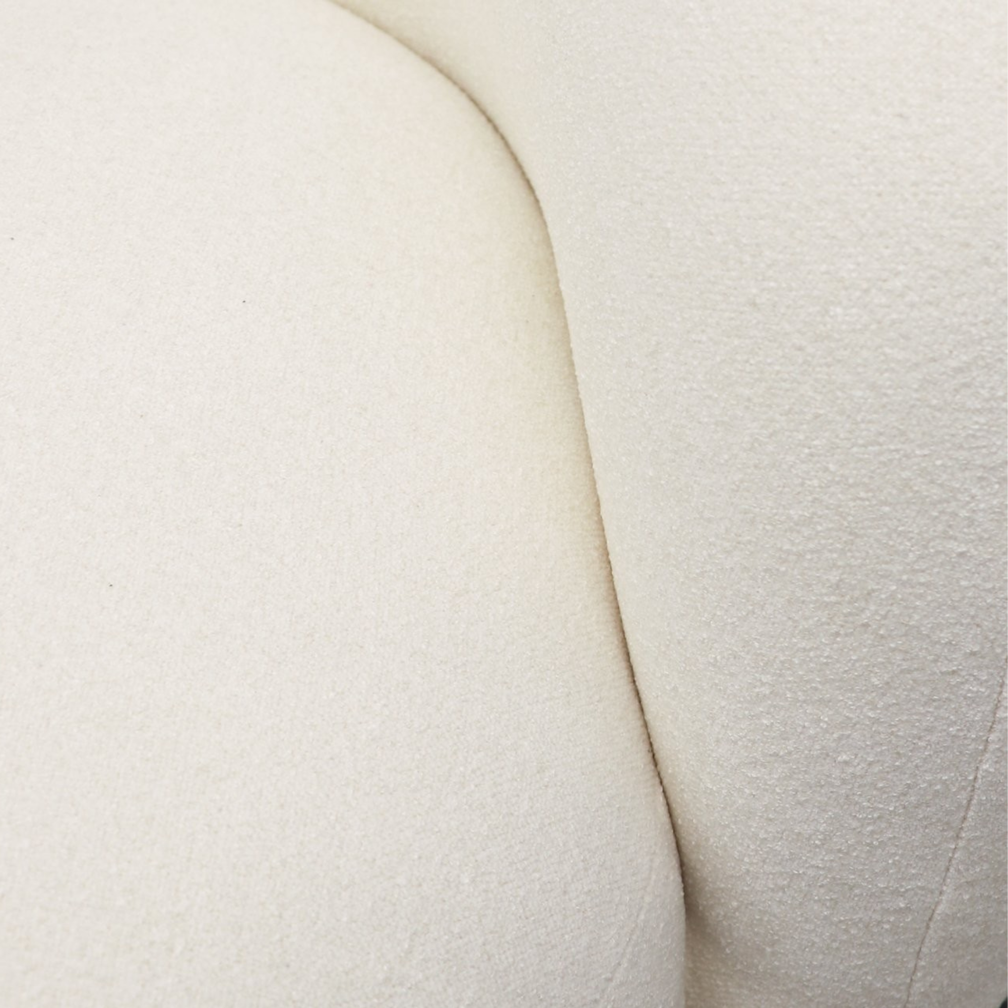 ARAN SWIVEL CHAIR | CREAM