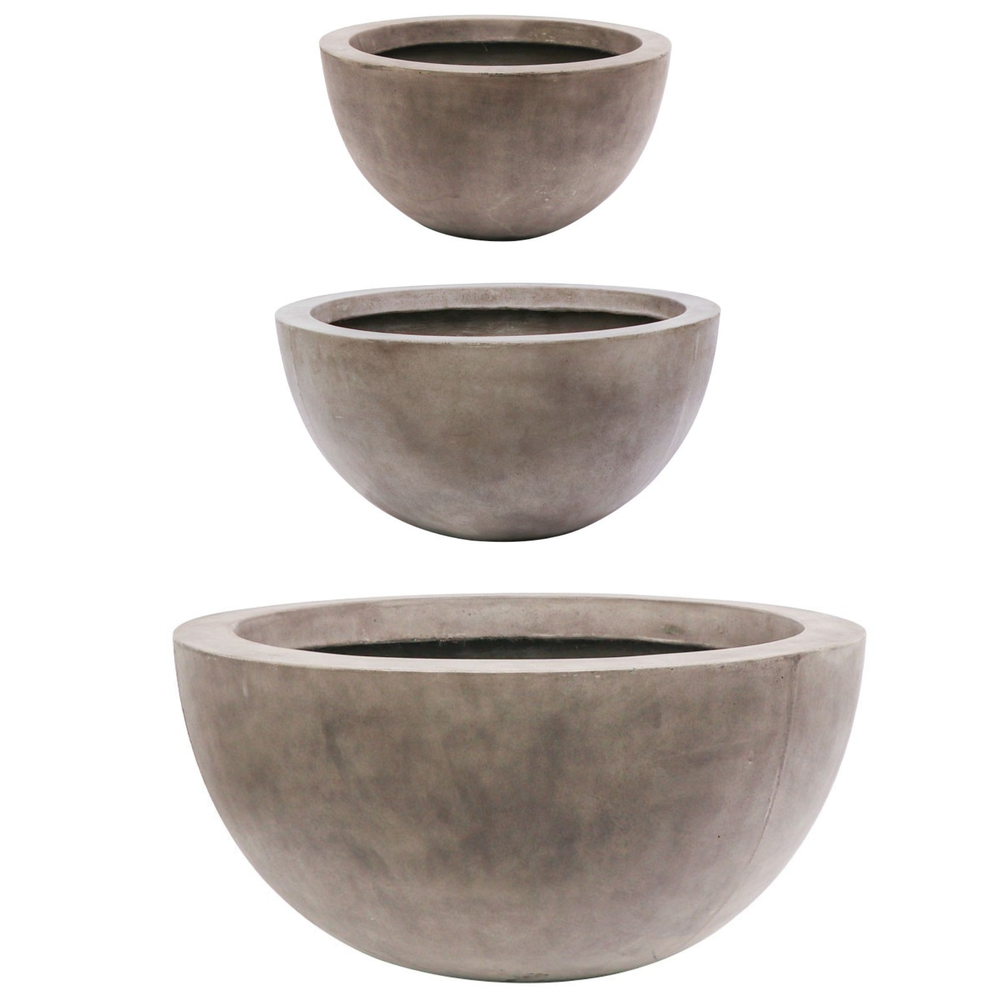 AWATERE CONCRETE PLANTER | WEATHERED CEMENT | 3 SIZES