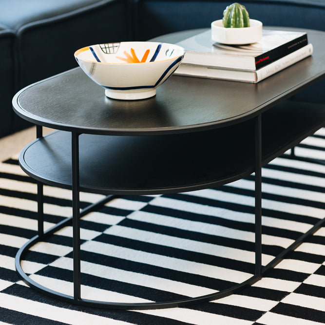 DECO COFFEE TABLE | BLACK