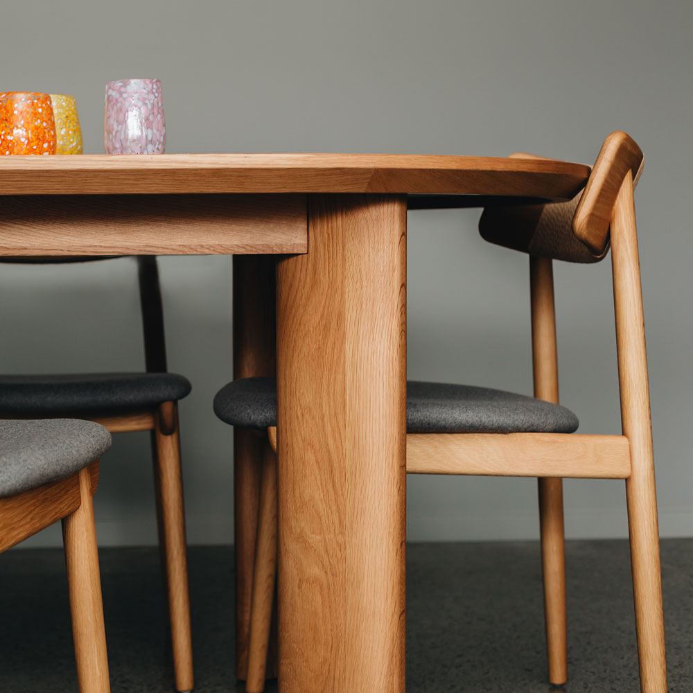 KONTUR OAK 200 EXTENSION DINING TABLE | NATURAL