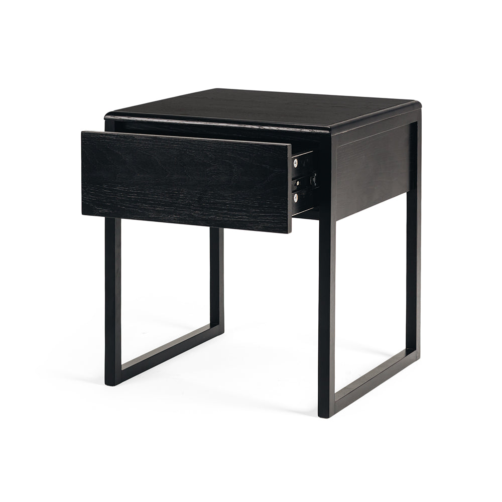 AVALON SIDE TABLE | BLACK OAK