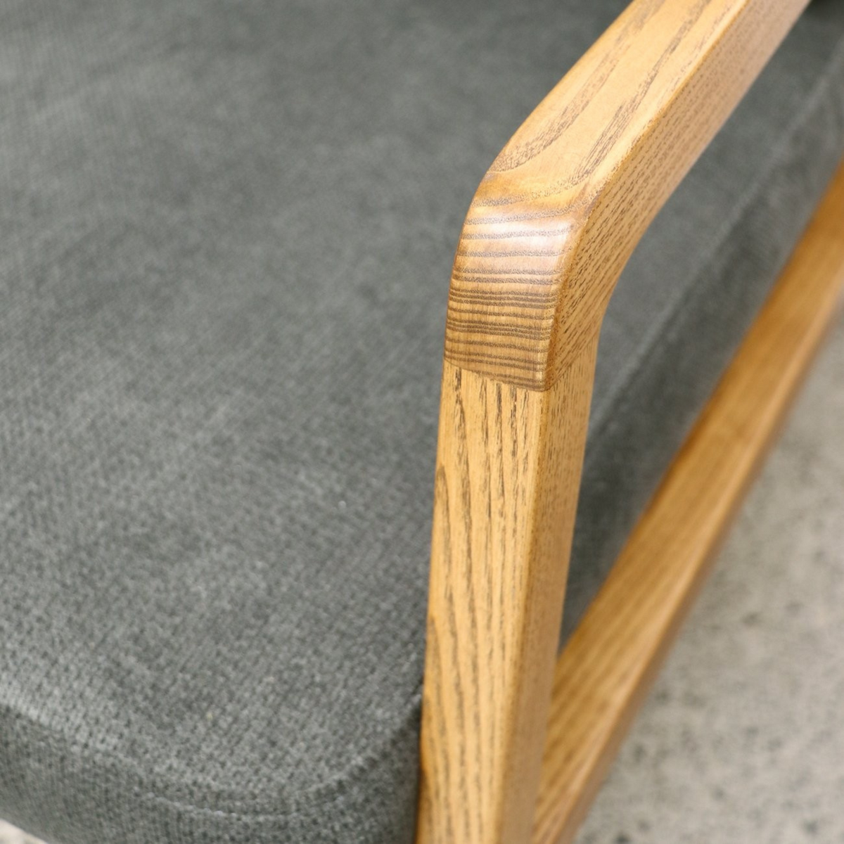 Baker Armchair | Charcoal