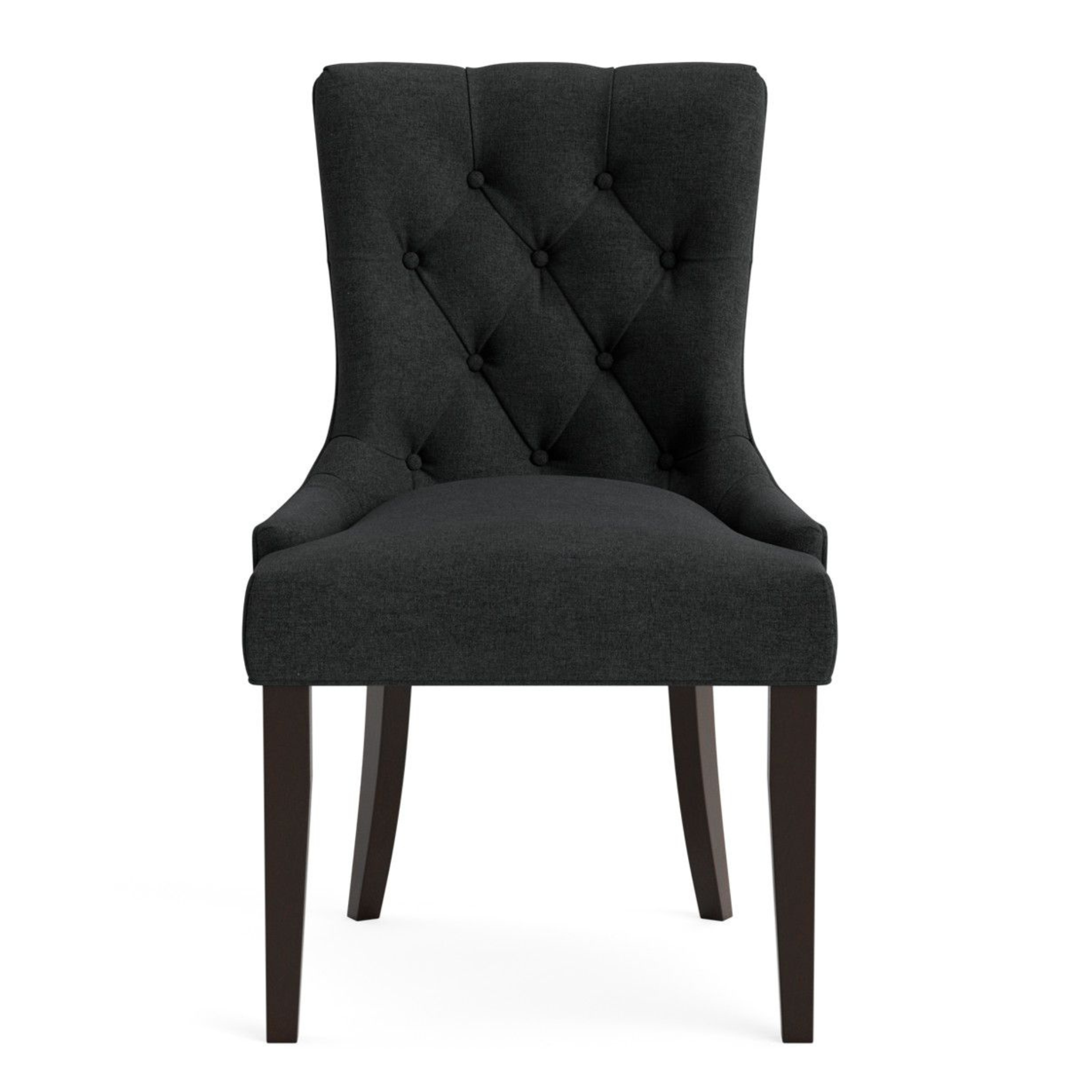 BILLIE CHAIR | CHARCOAL & BLACK | NZ MADE