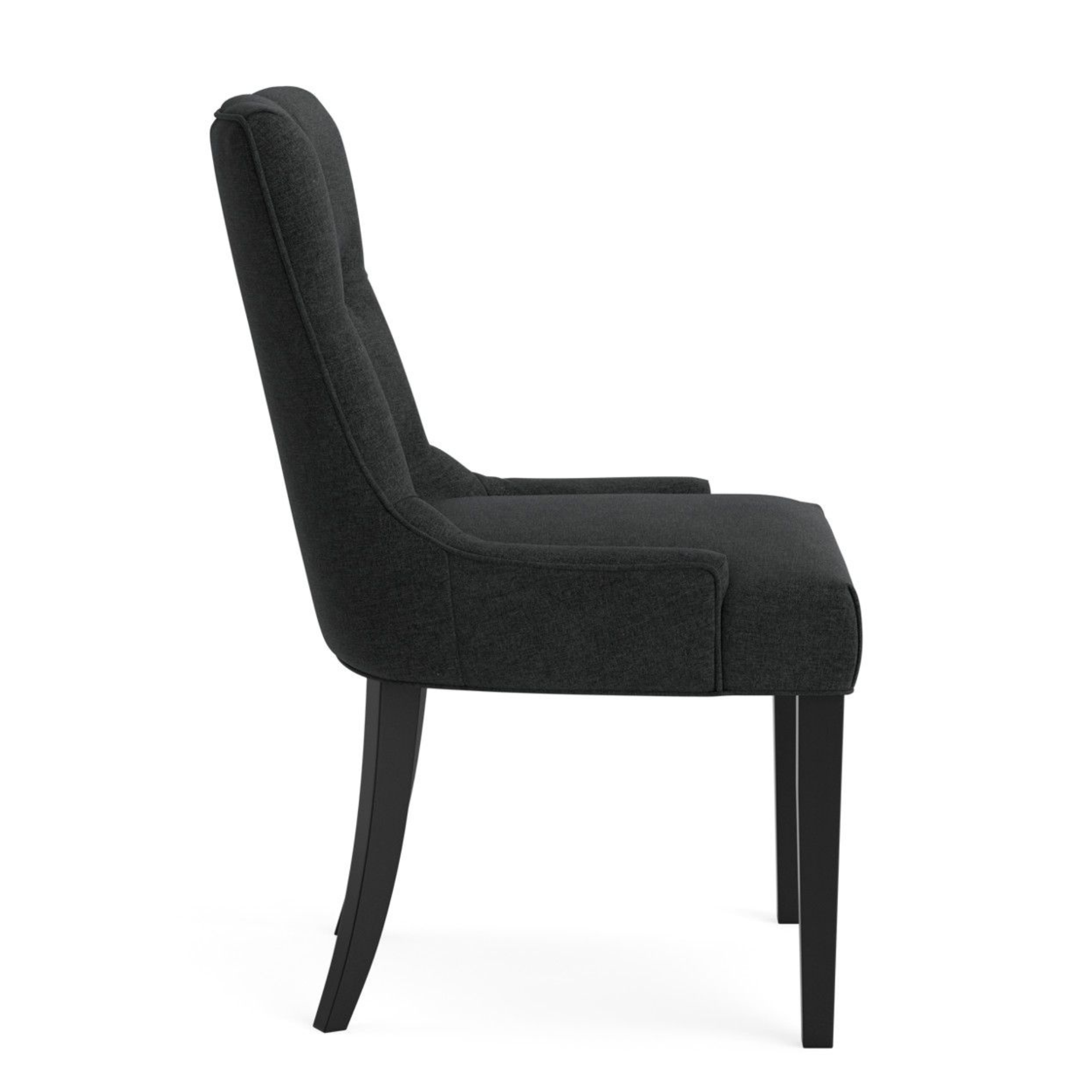 BILLIE CHAIR | CHARCOAL & BLACK | NZ MADE