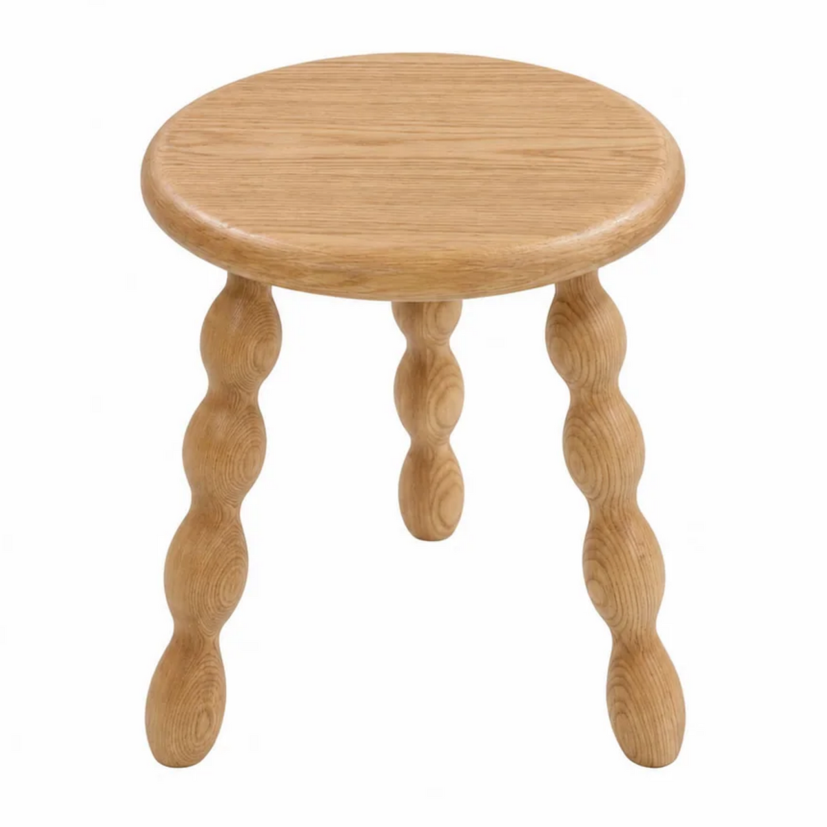 Bobbin Stool | Natural Oak