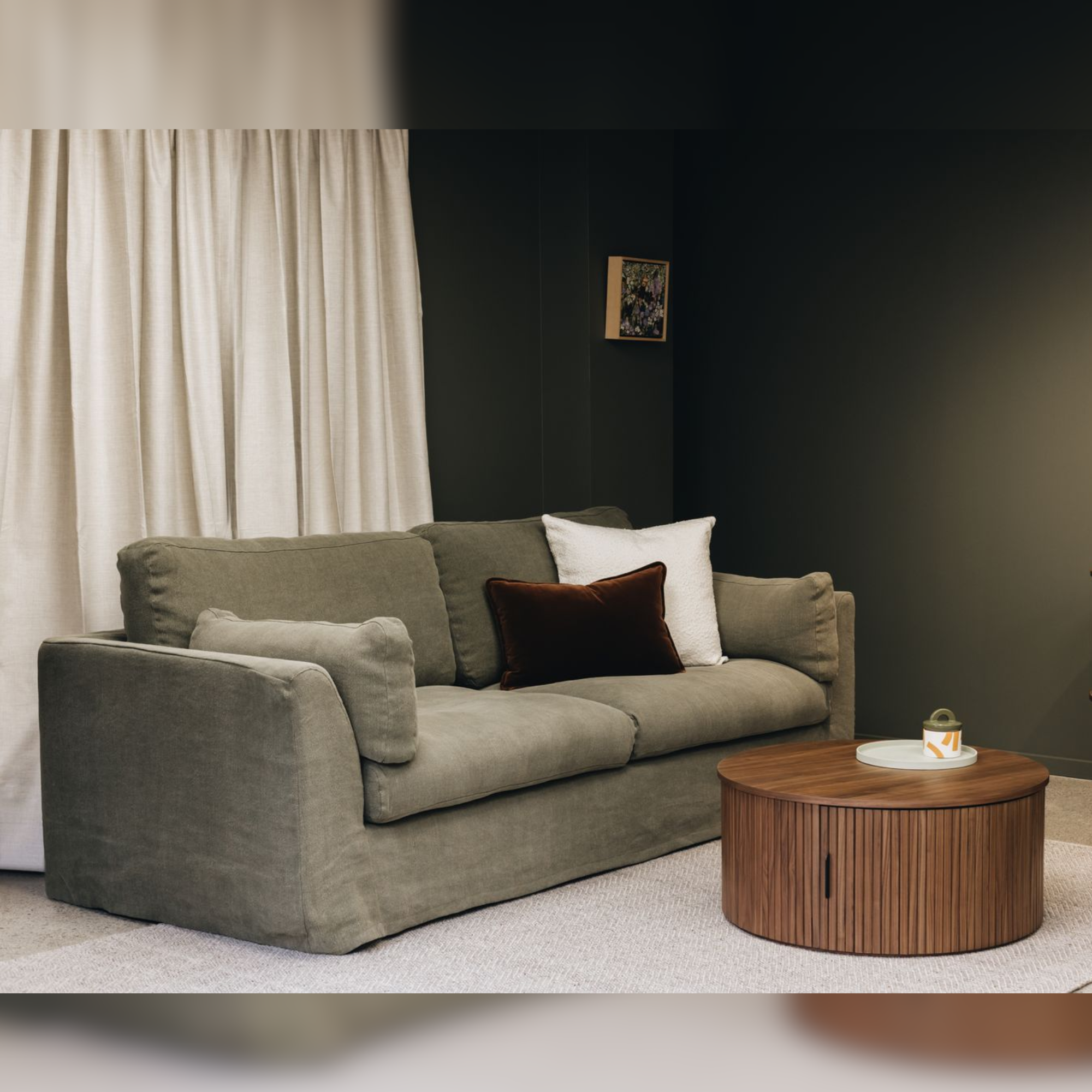 CARSON SOFA | KHAKI