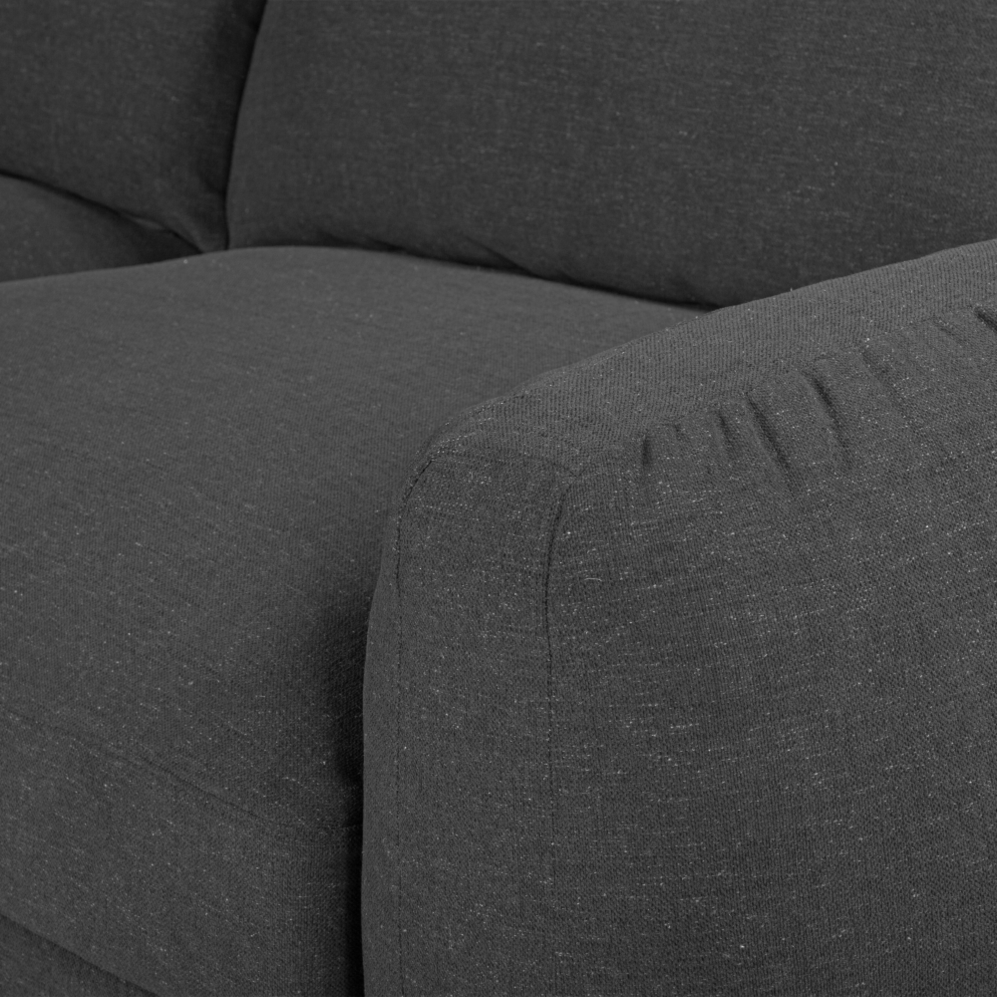 JUNO RIGHT CHAISE | DARK SHADOW