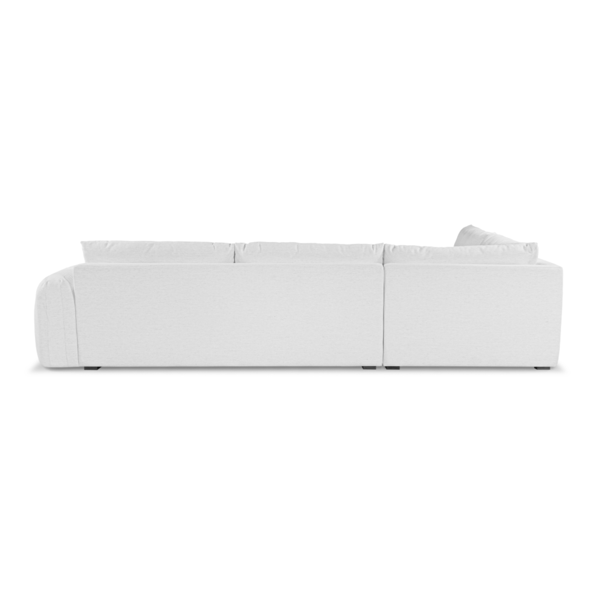 JUNO LEFT CHAISE | SPECKLE WHITE