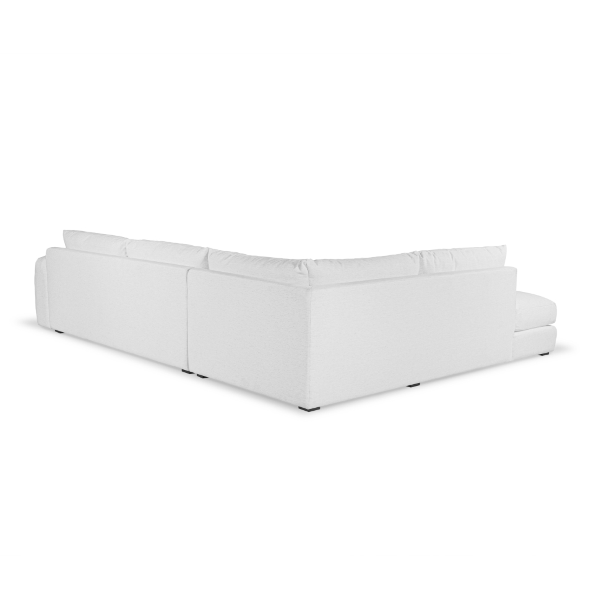 JUNO LEFT CHAISE | SPECKLE WHITE