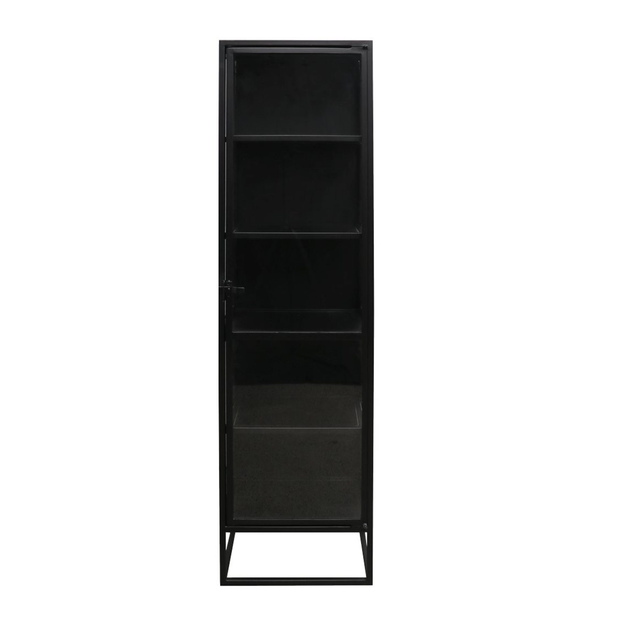 Carson Metal Display Cabinet | Narrow