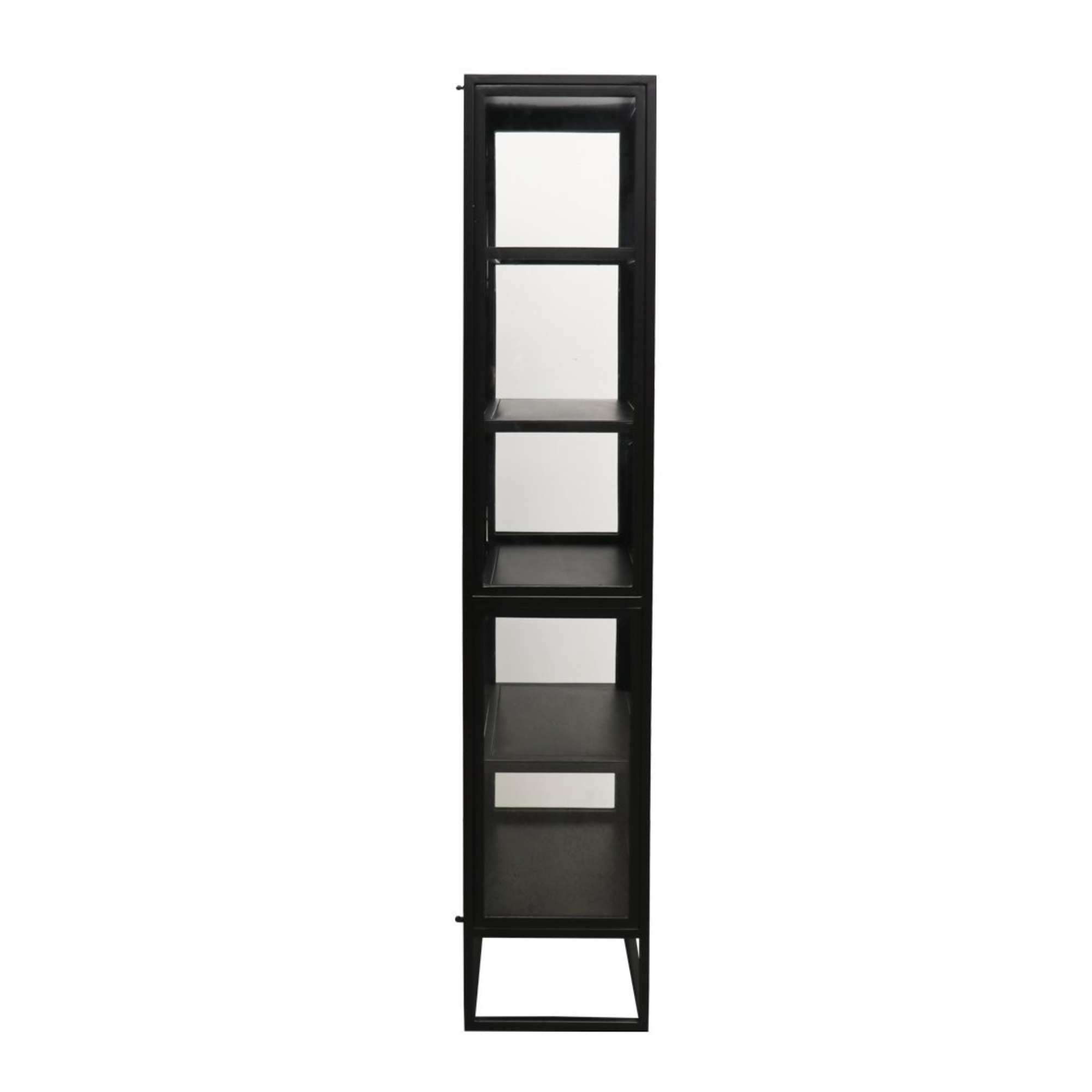 Carson Metal Display Cabinet | Narrow