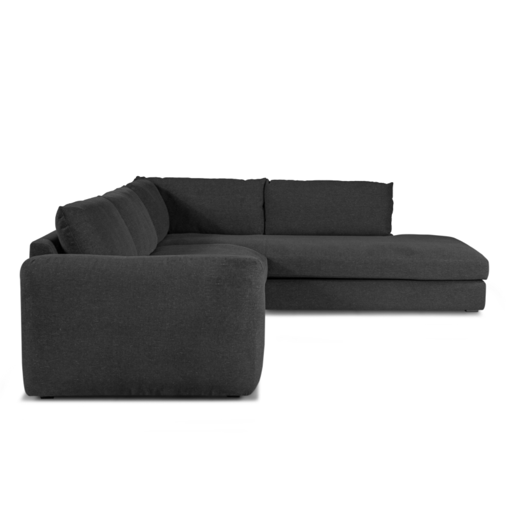 JUNO RIGHT CHAISE | DARK SHADOW