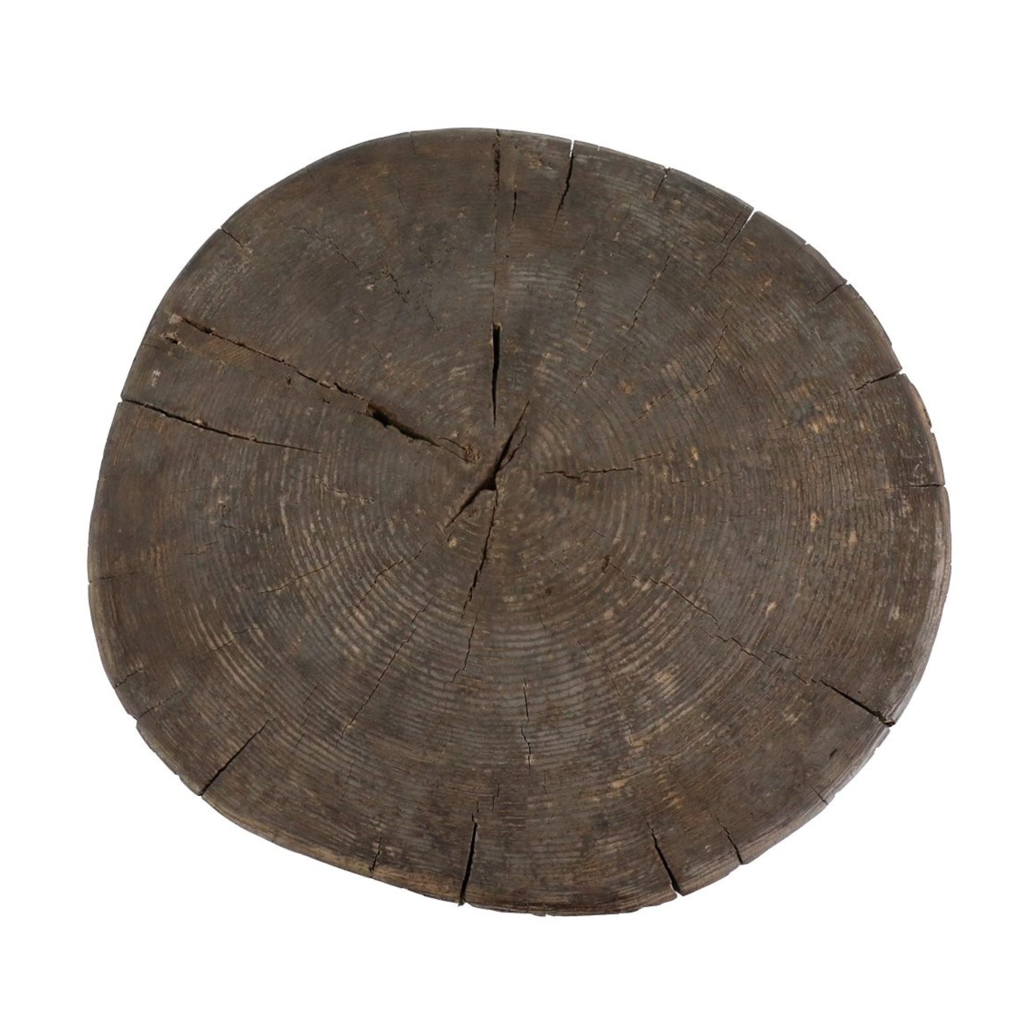 Casa Round Stump Side Table | Walnut