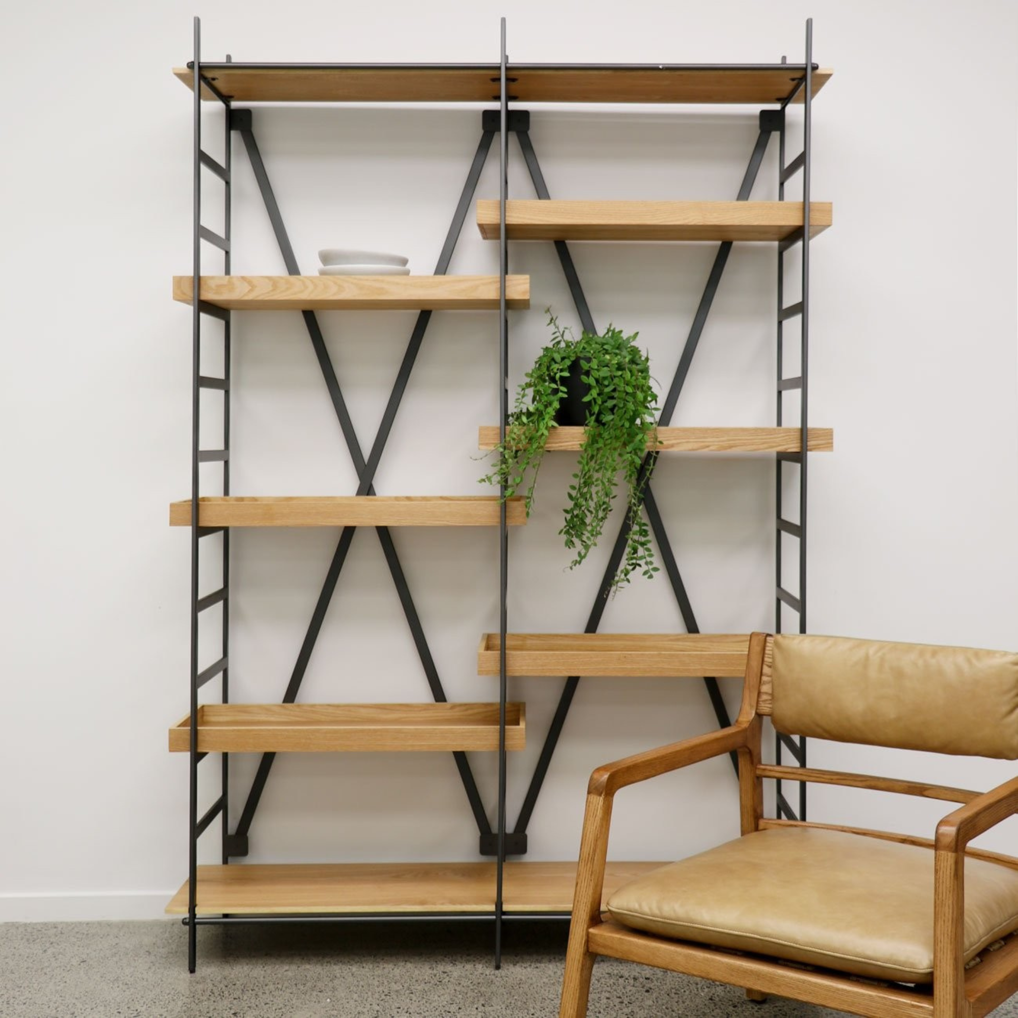 CENTURY BOOKSHELF | DOUBLE