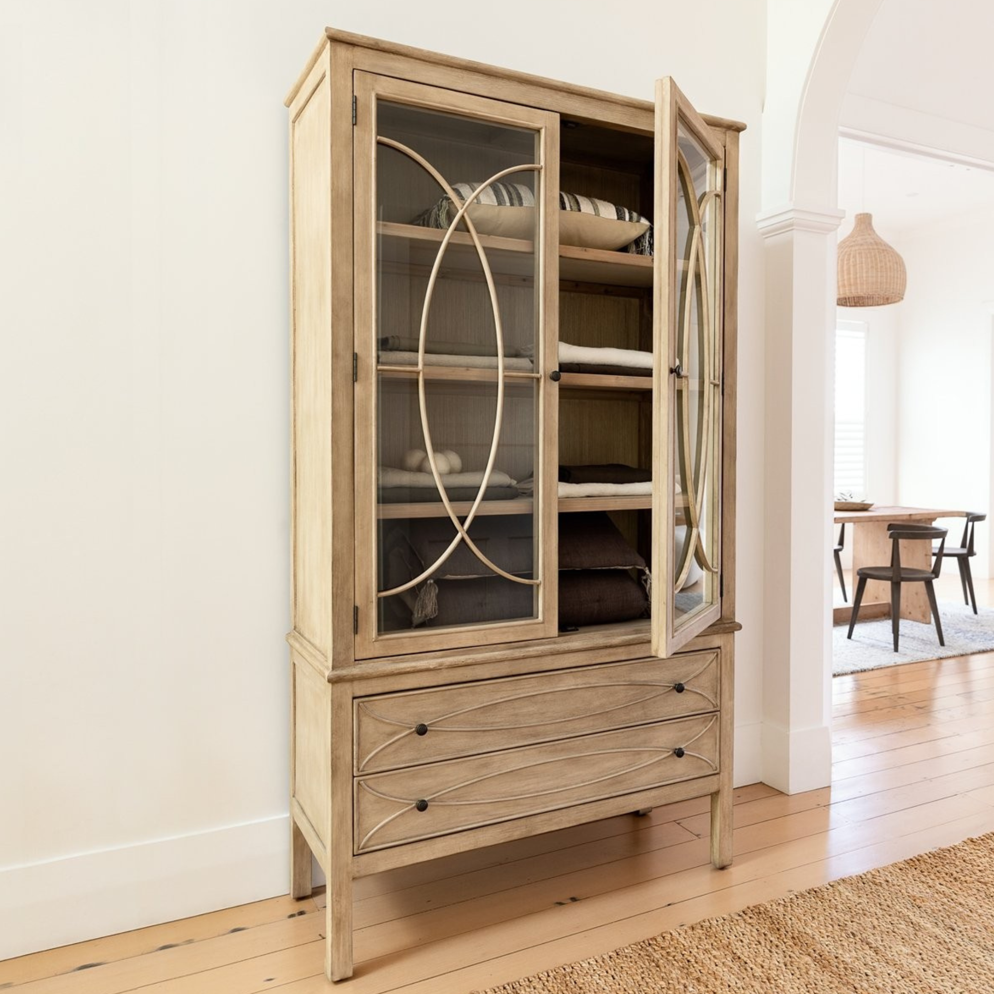 CLAREMONT DISPLAY CABINET