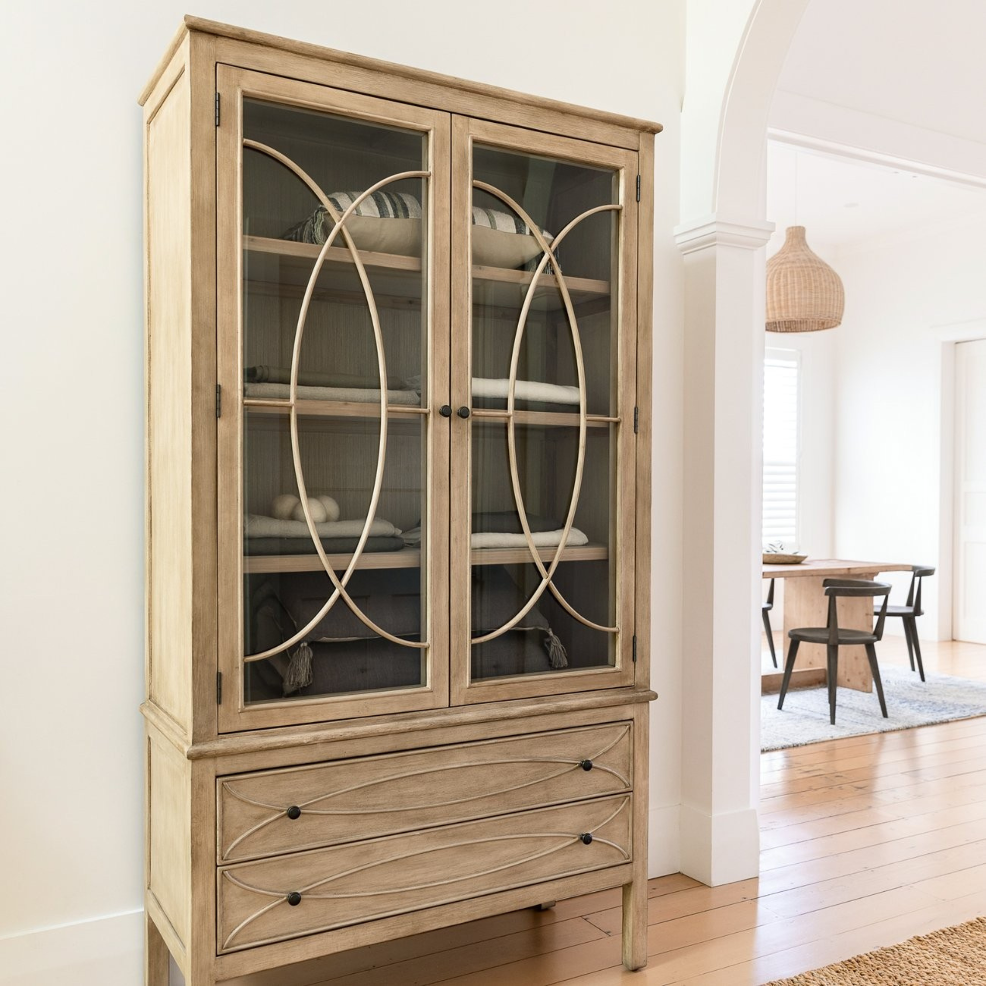 CLAREMONT DISPLAY CABINET