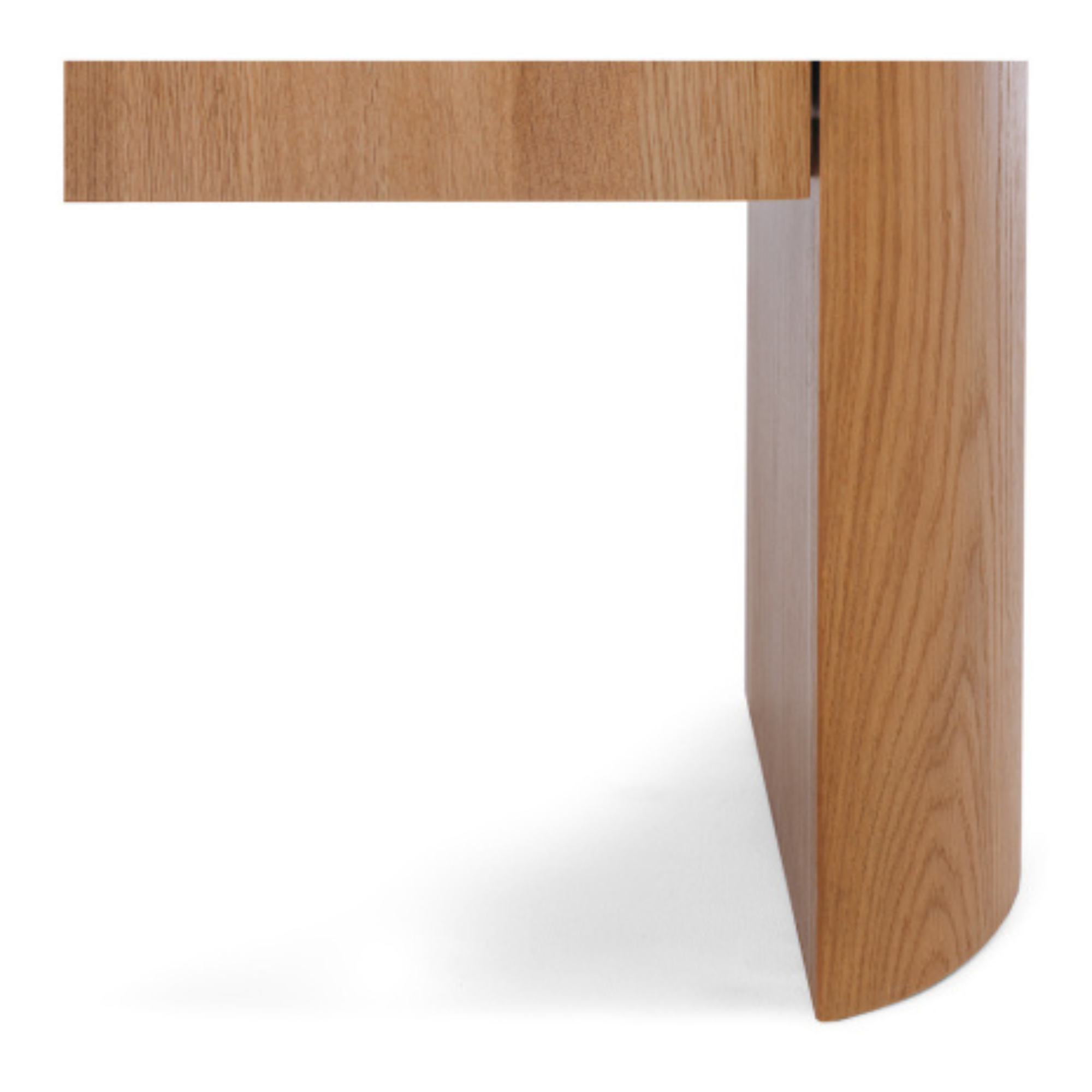 Clover Oak Bedside Cabinet | Marble Top
