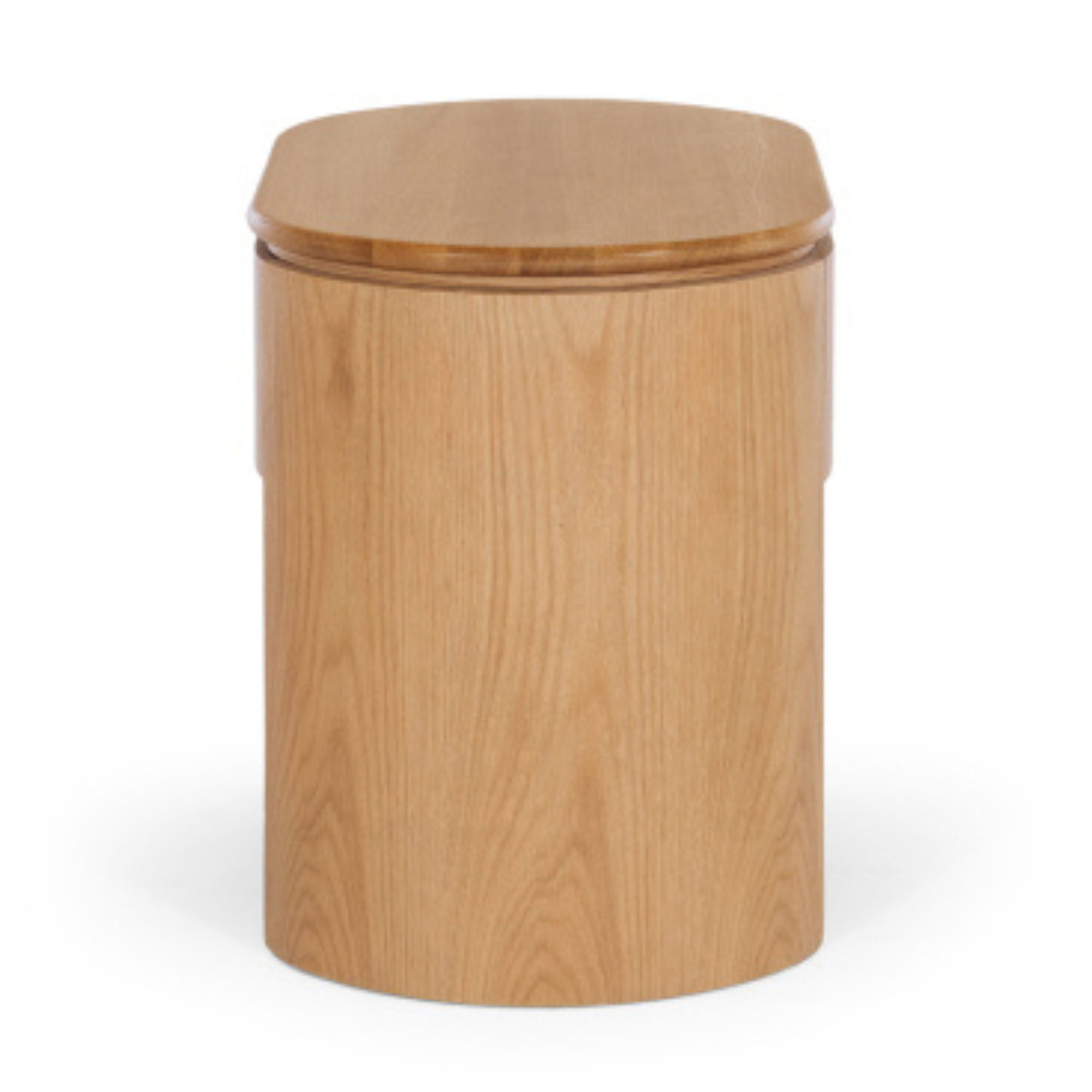 CLOVER OAK BEDSIDE CABINET | OAK TOP
