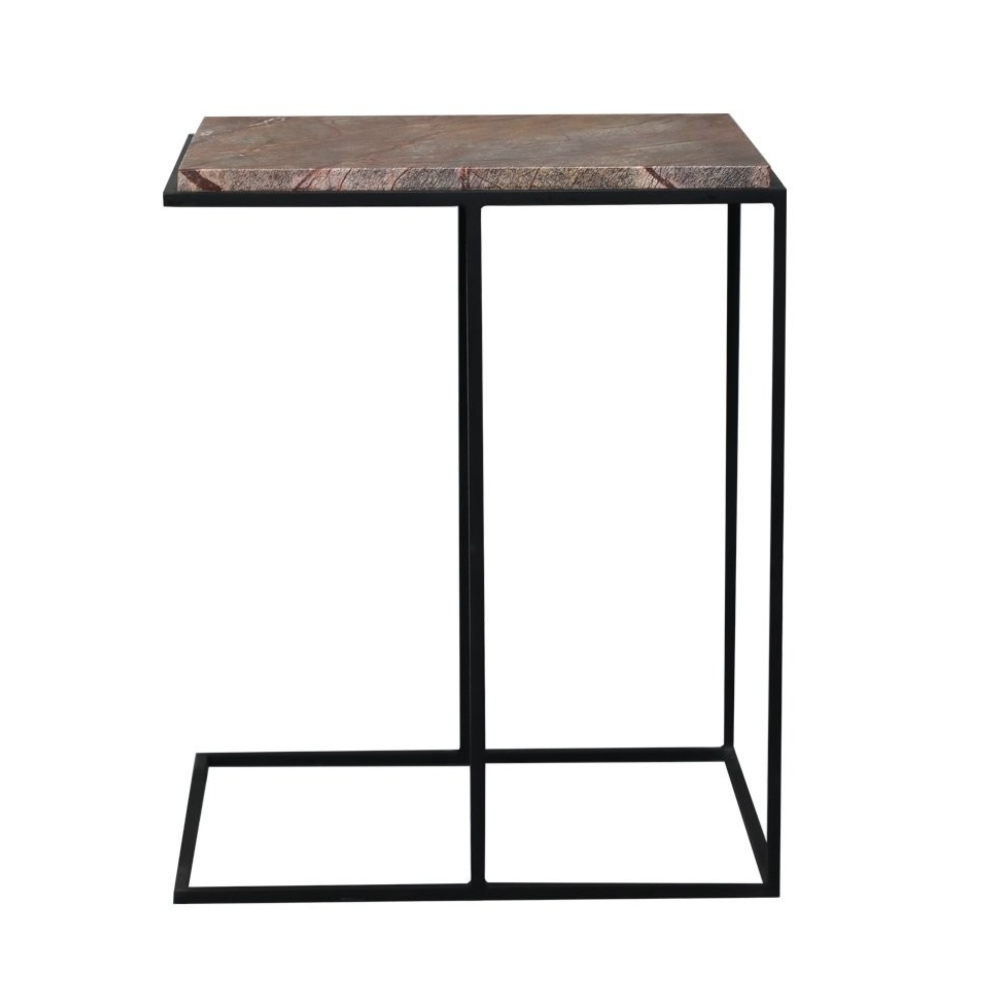 DION MARBLE SIDE TABLE | FOREST