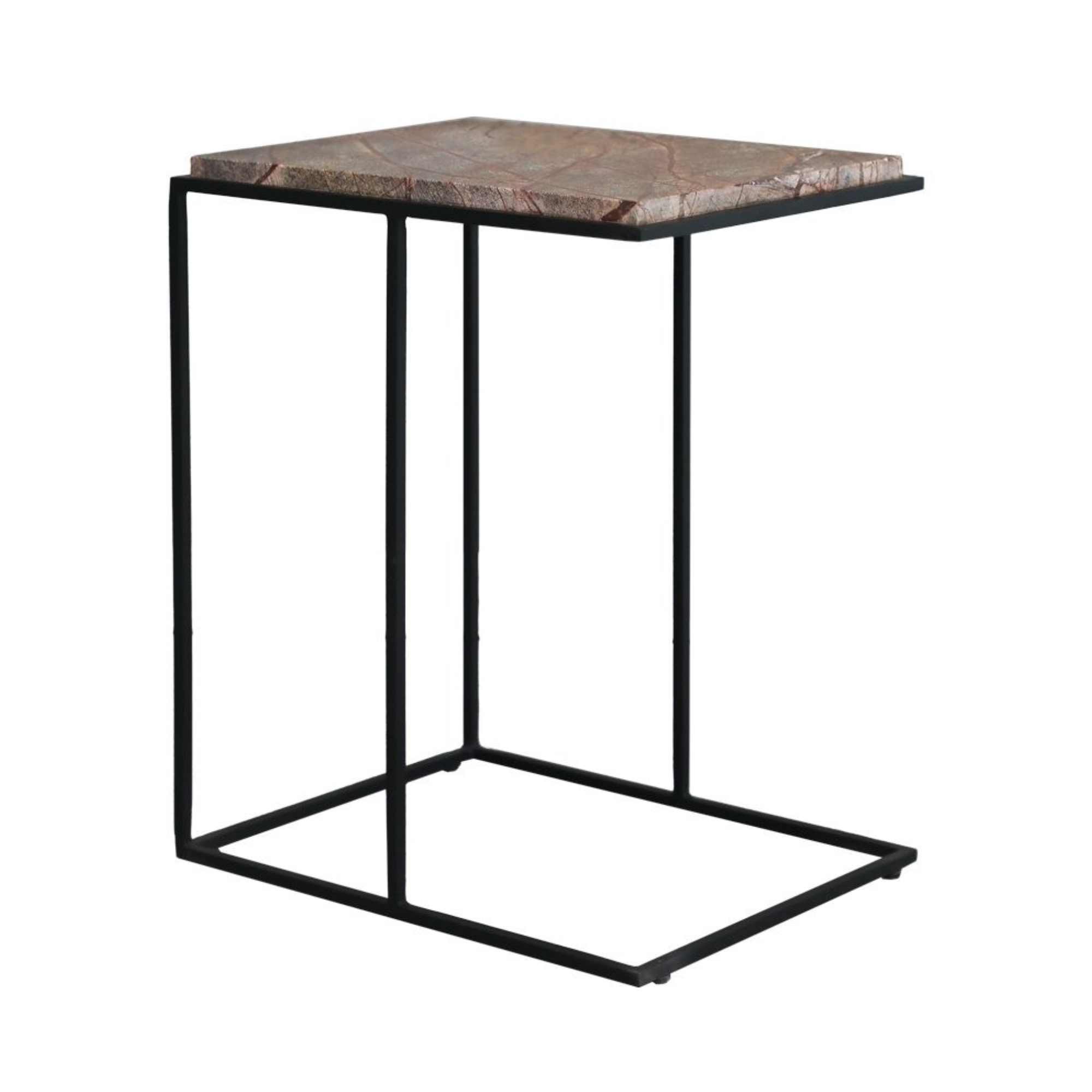 DION MARBLE SIDE TABLE | FOREST