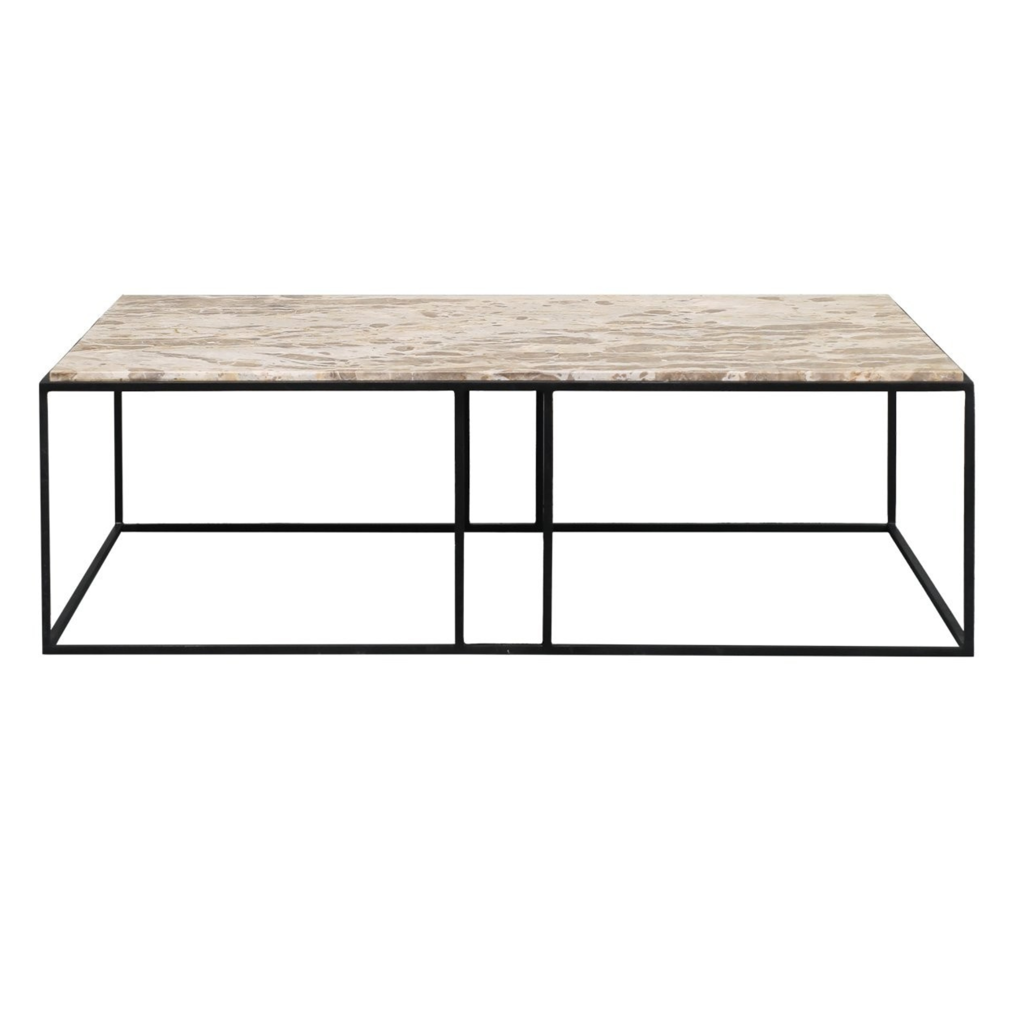 DION MARBLE COFFEE TABLE | BEIGE