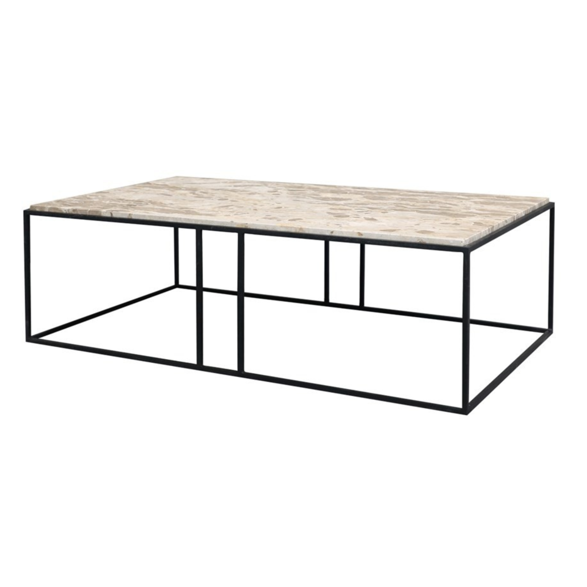 DION MARBLE COFFEE TABLE | BEIGE