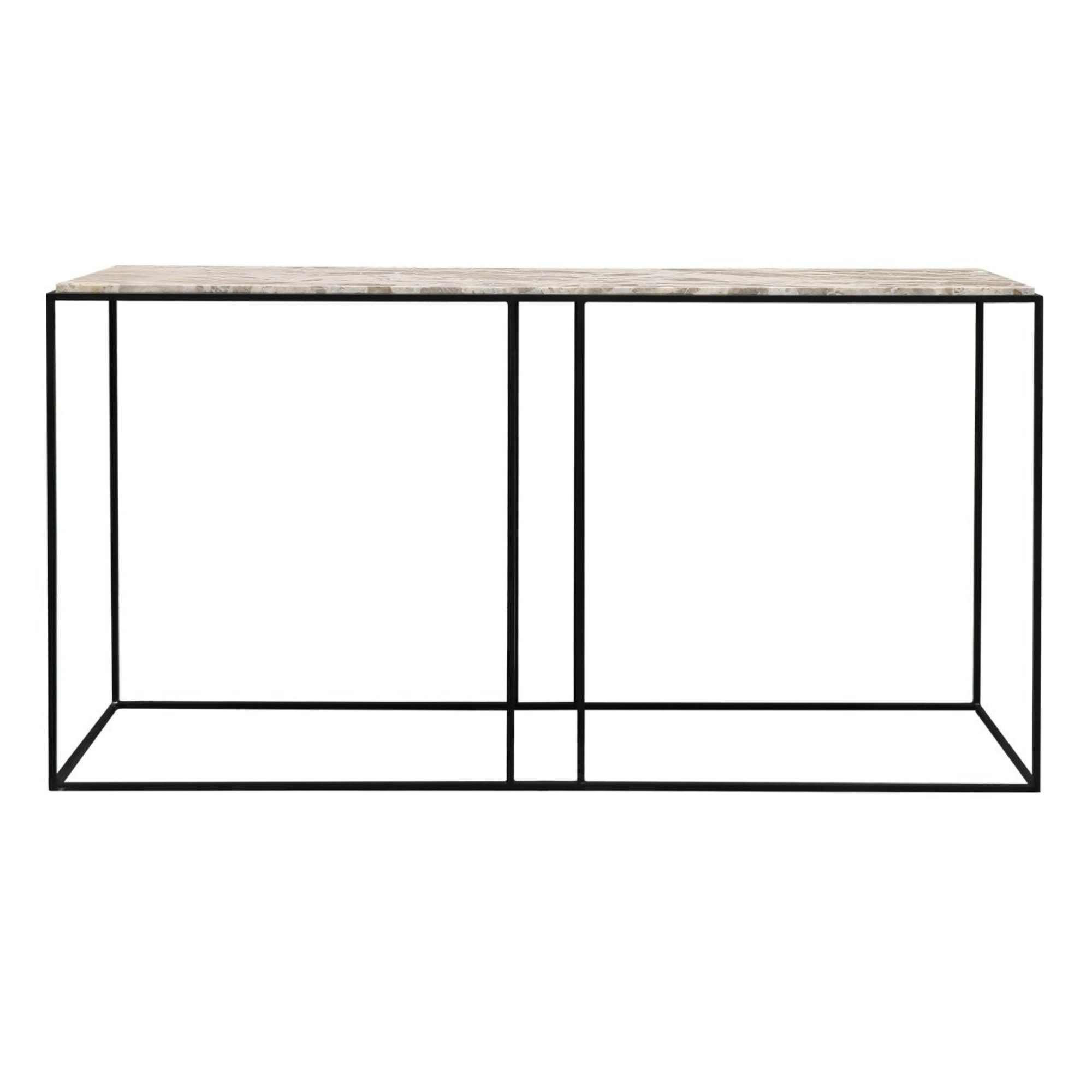 DION MARBLE CONSOLE TABLE | BEIGE