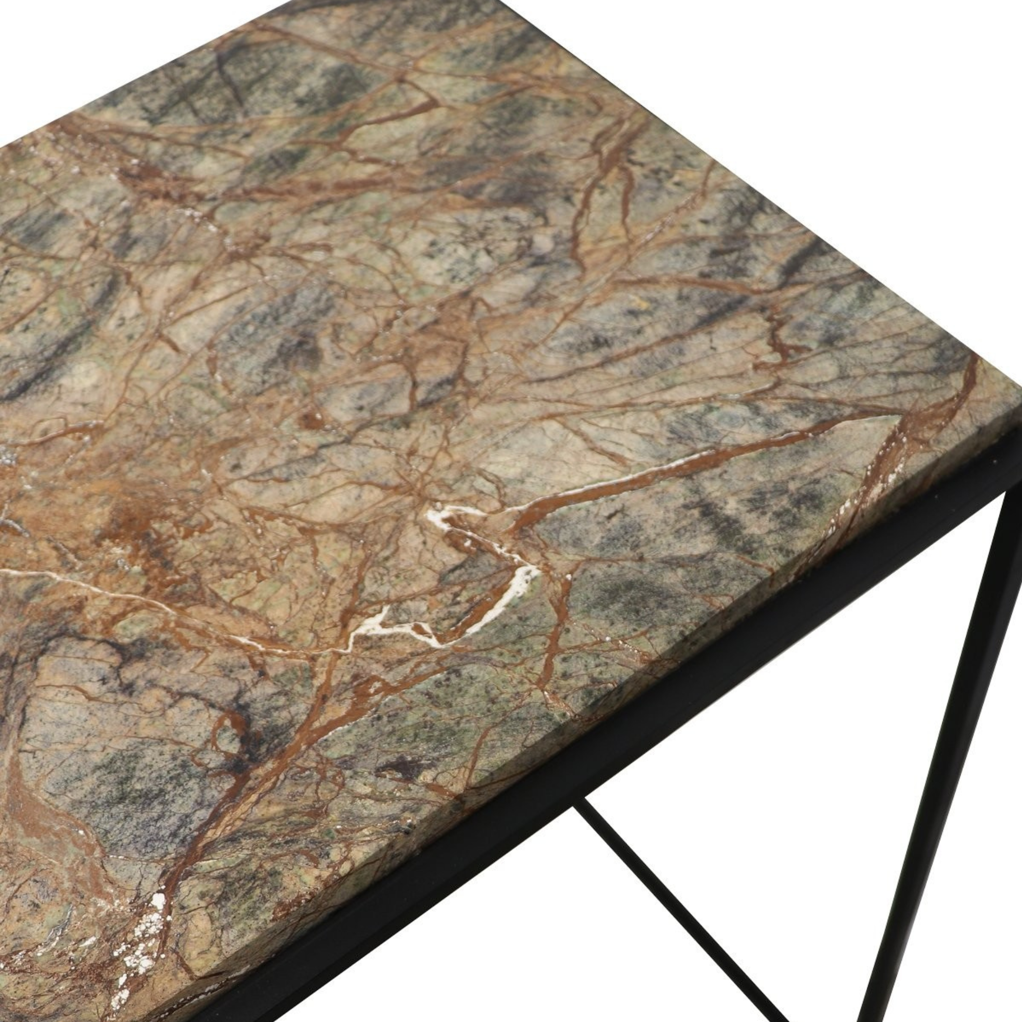 DION MARBLE CONSOLE TABLE | FOREST