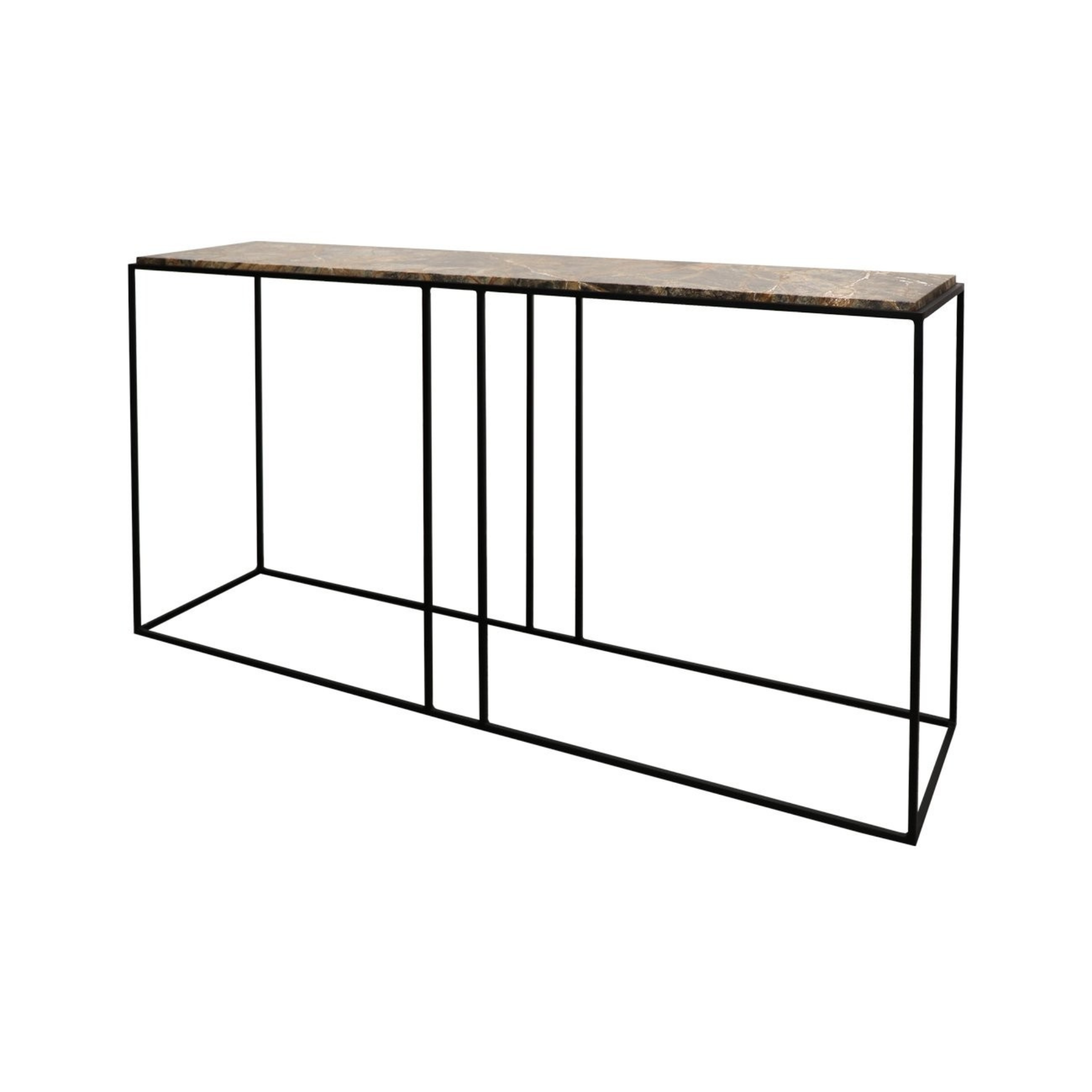 DION MARBLE CONSOLE TABLE | FOREST