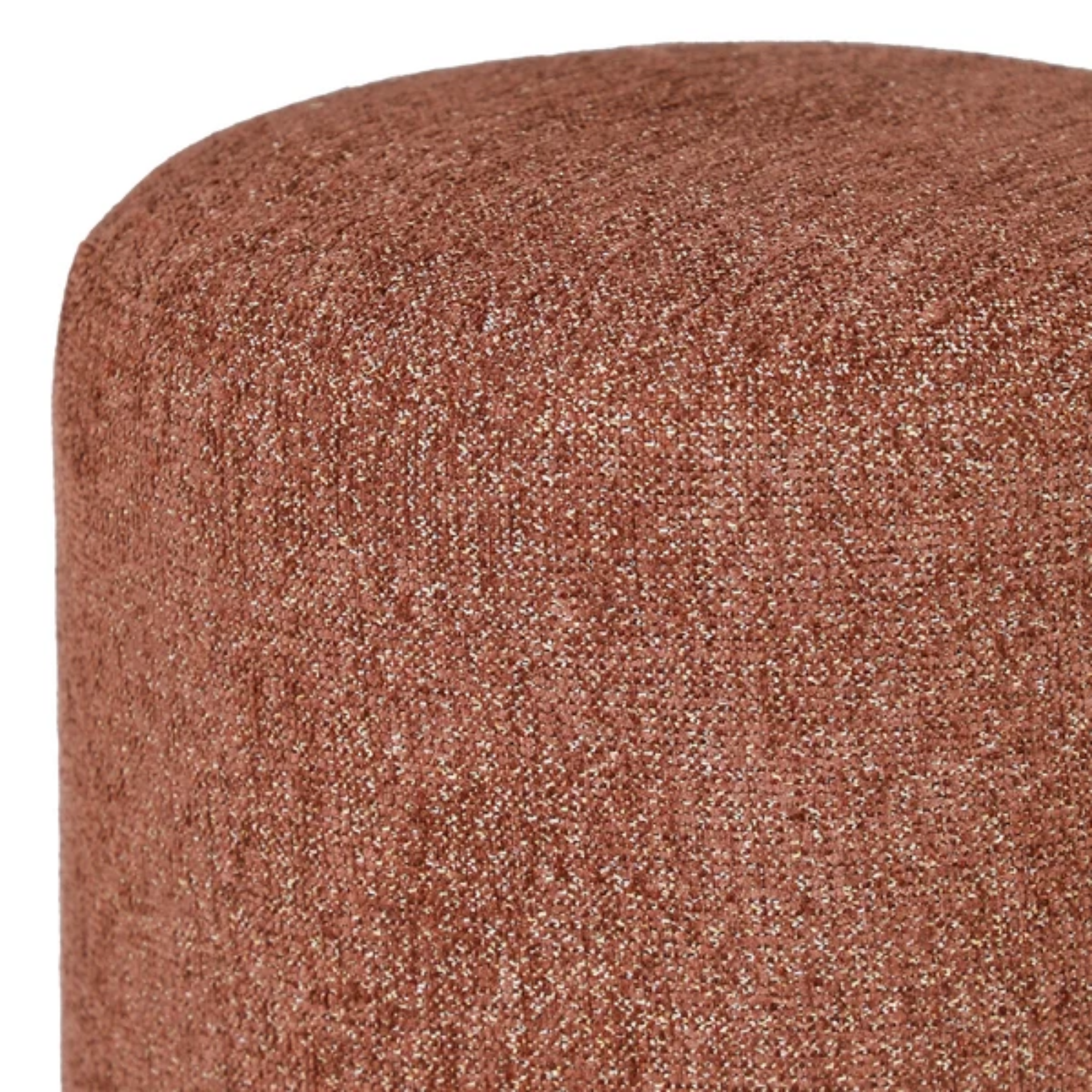 Ella Ottoman | Burnt Sienna