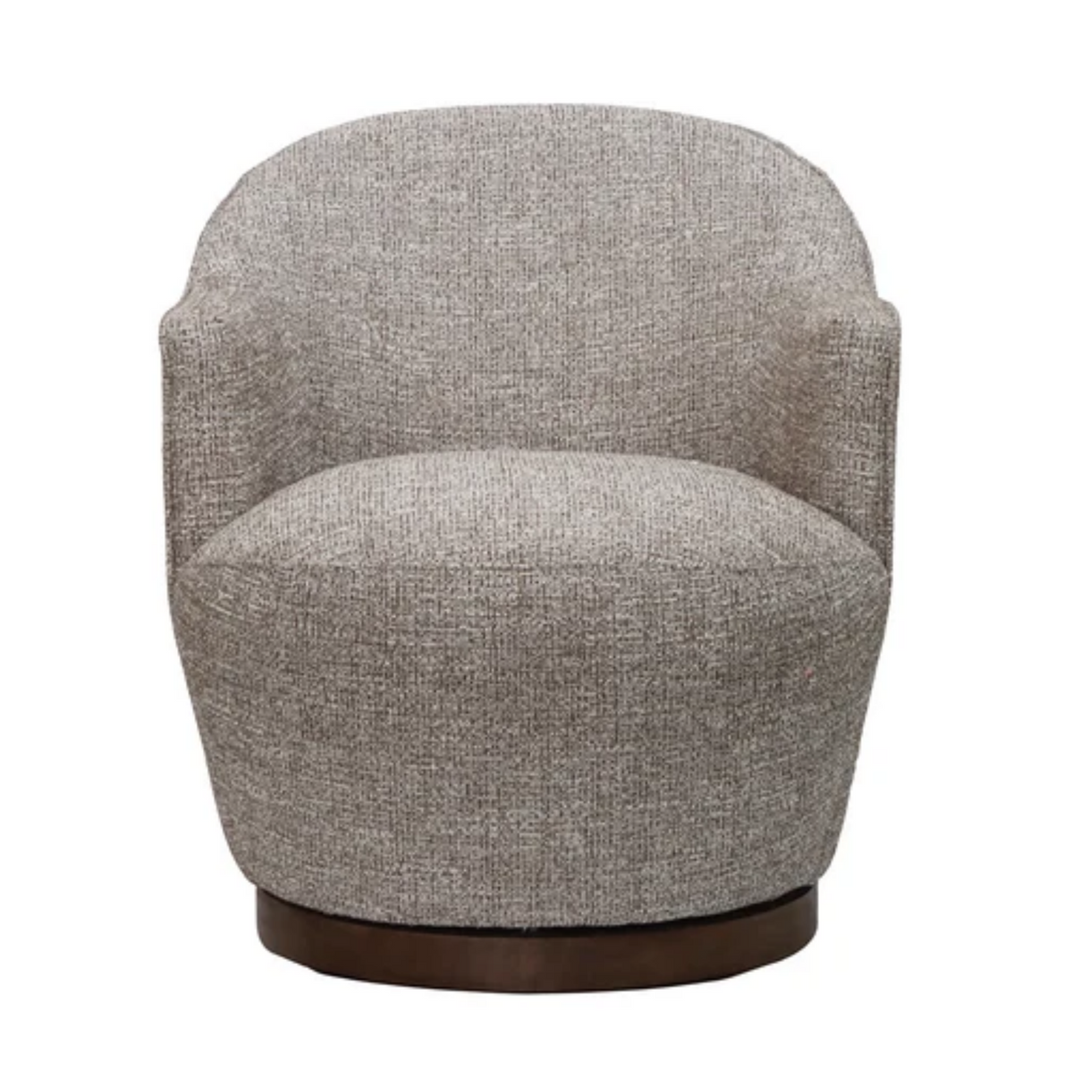 Ferguson Swivel Chair | Mid Brown