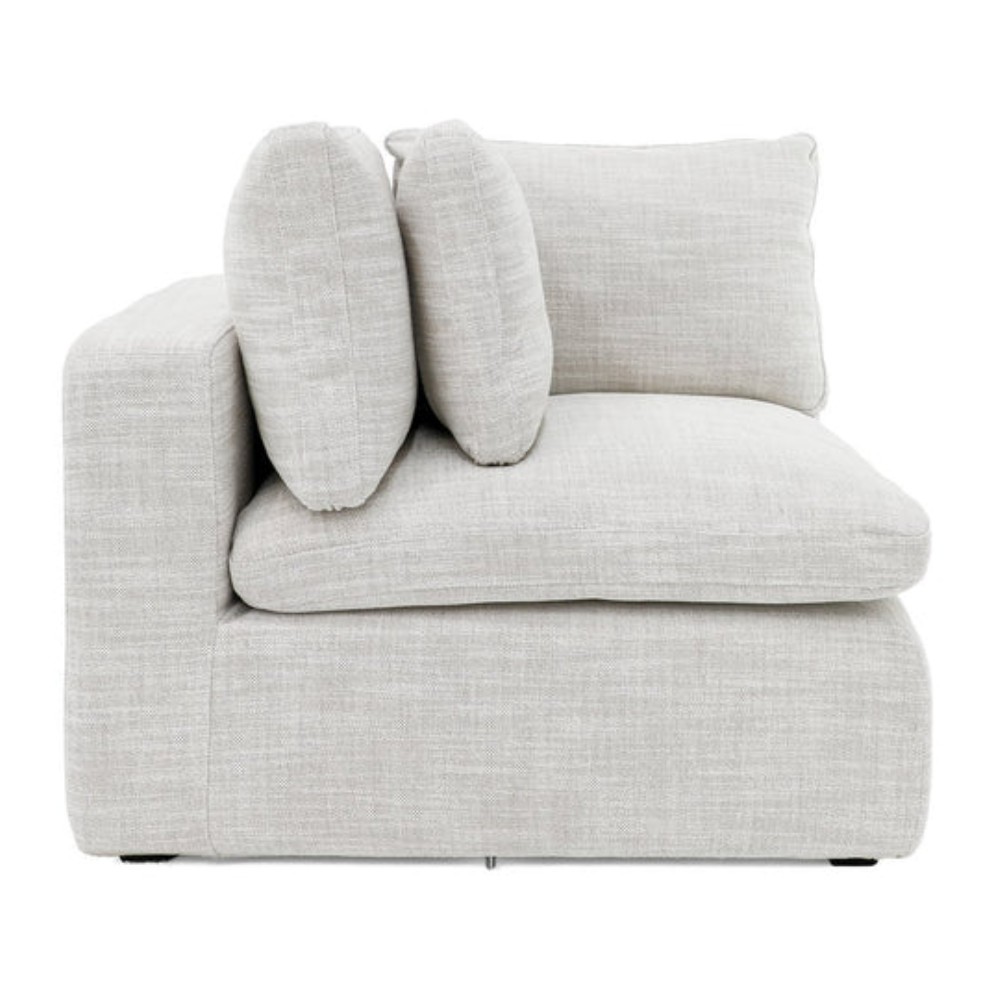 Float Modular 5 Piece Lounge Suite | Grounded Limestone