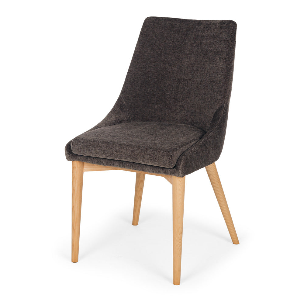 EVA DINING CHAIR | DANNY DARK GREY