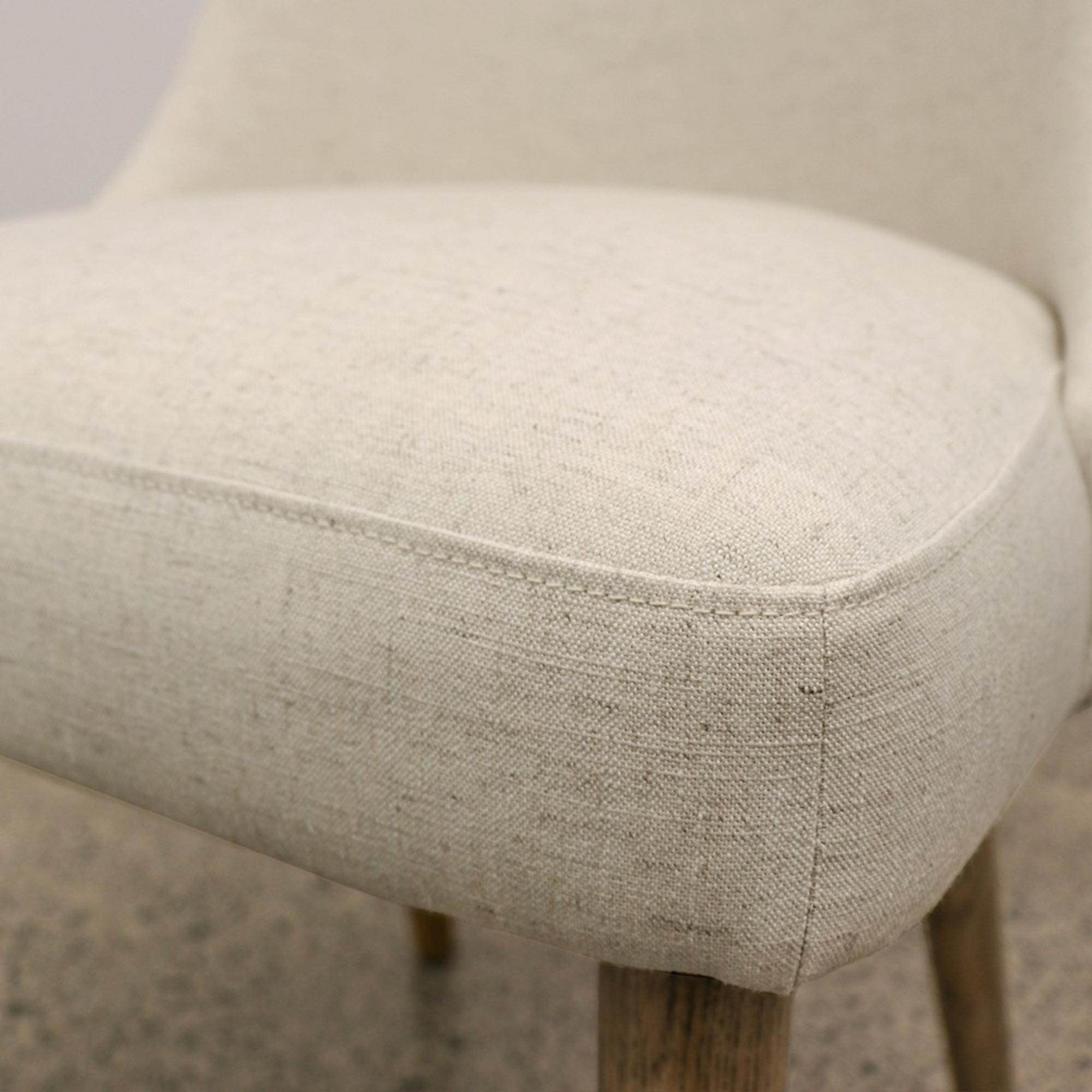 GENOA DINING CHAIR | NATURAL LINEN