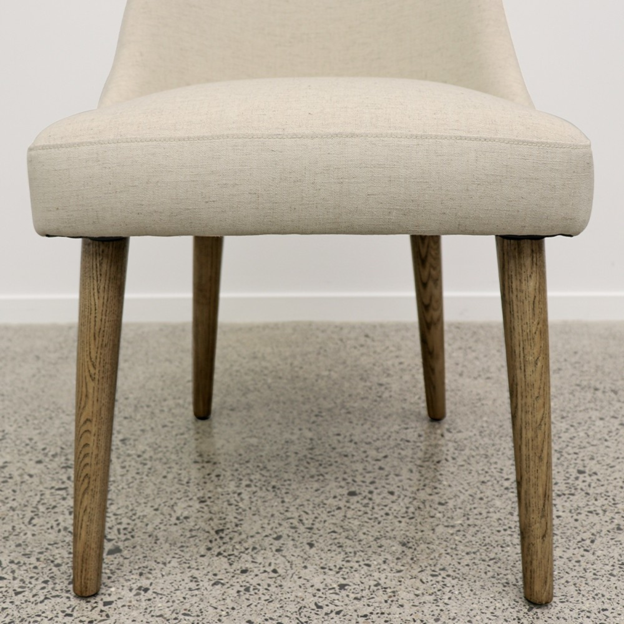 GENOA DINING CHAIR | NATURAL LINEN