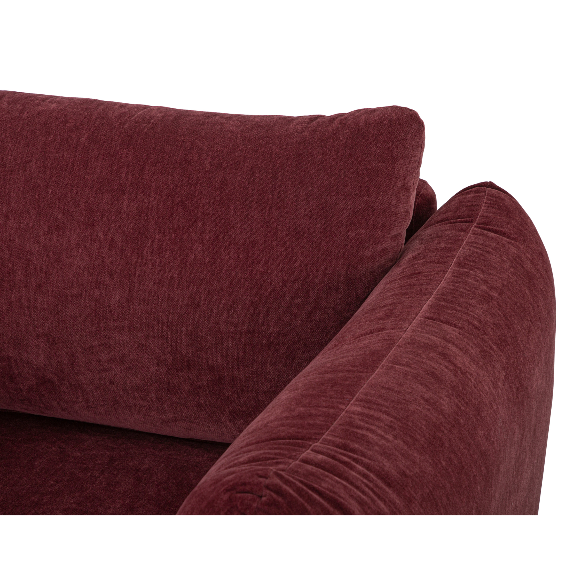 GRACE ARMCHAIR | CLARET