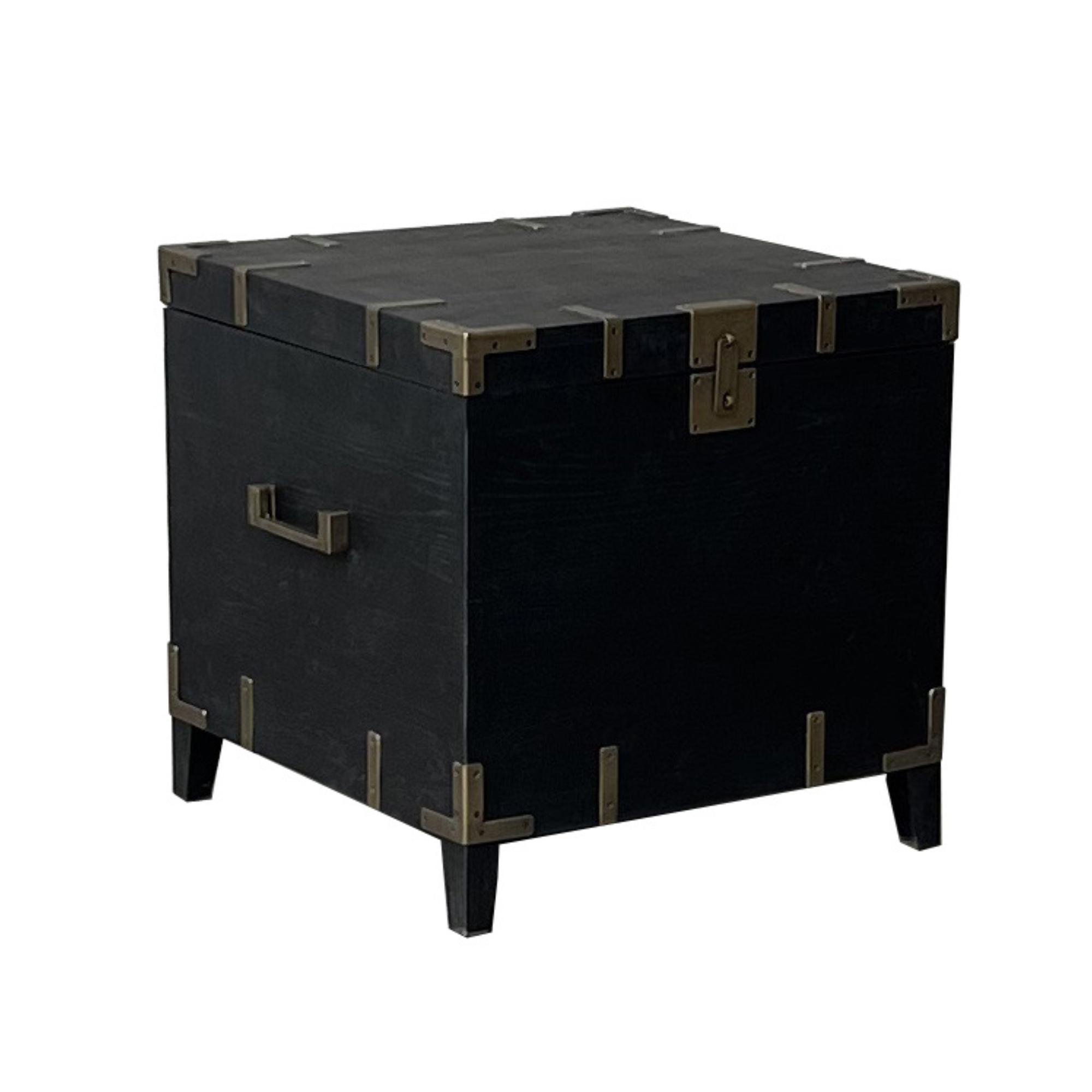 HARLEQUIN TRUNK SIDE TABLE | OLD PINE