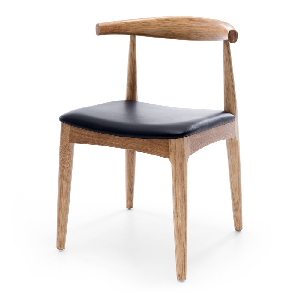 ELBOW DINING CHAIR | NATURAL OAK